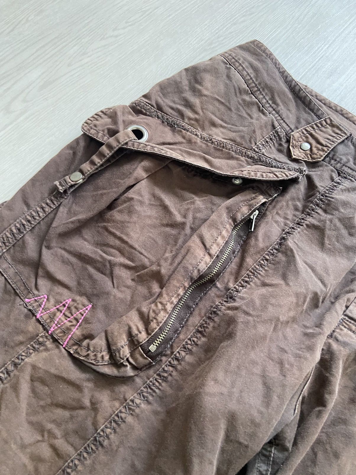 If Six Was Nine × Japanese Brand Vintage 2000’s South Tactical Cargo Shorts Pants Size US 40 / EU 56 - 5 Thumbnail