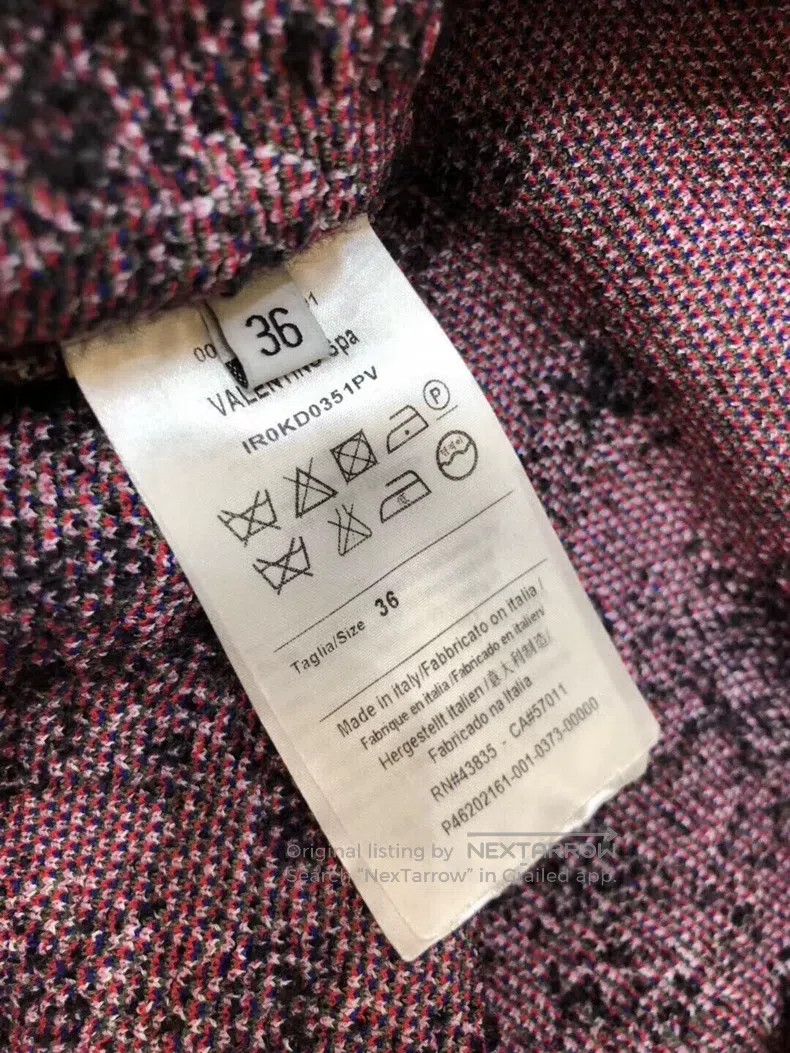 Valentino Valentino Mohair splash pattern sweater Size S / US 4 / IT 40 - 3 Thumbnail