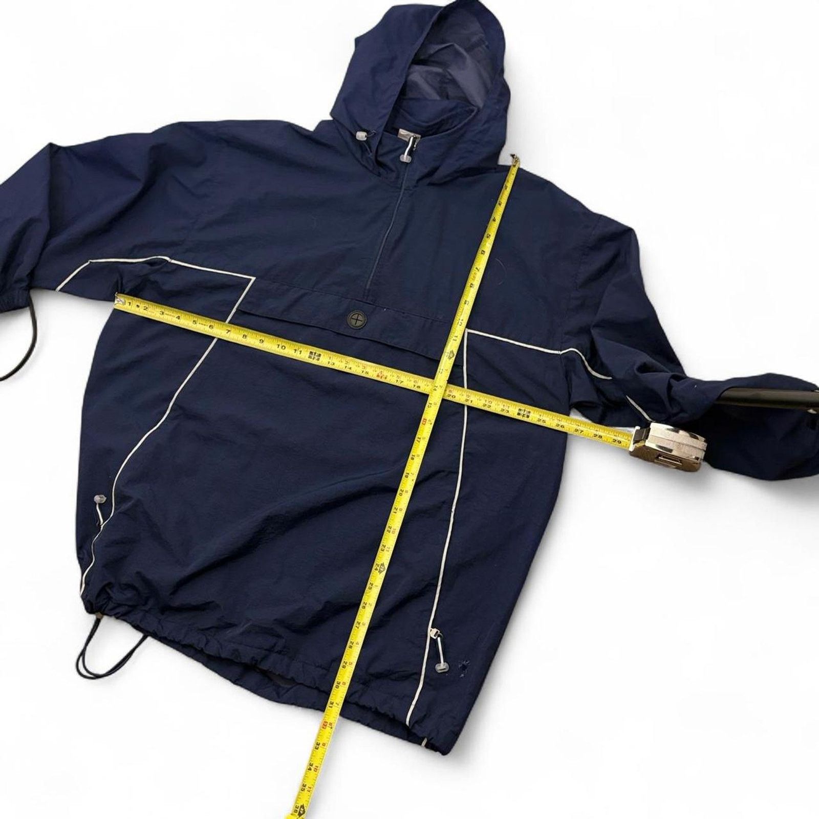Nike Nike y2k navy blue windbreaker Size US XL / EU 56 / 4 - 7 Thumbnail