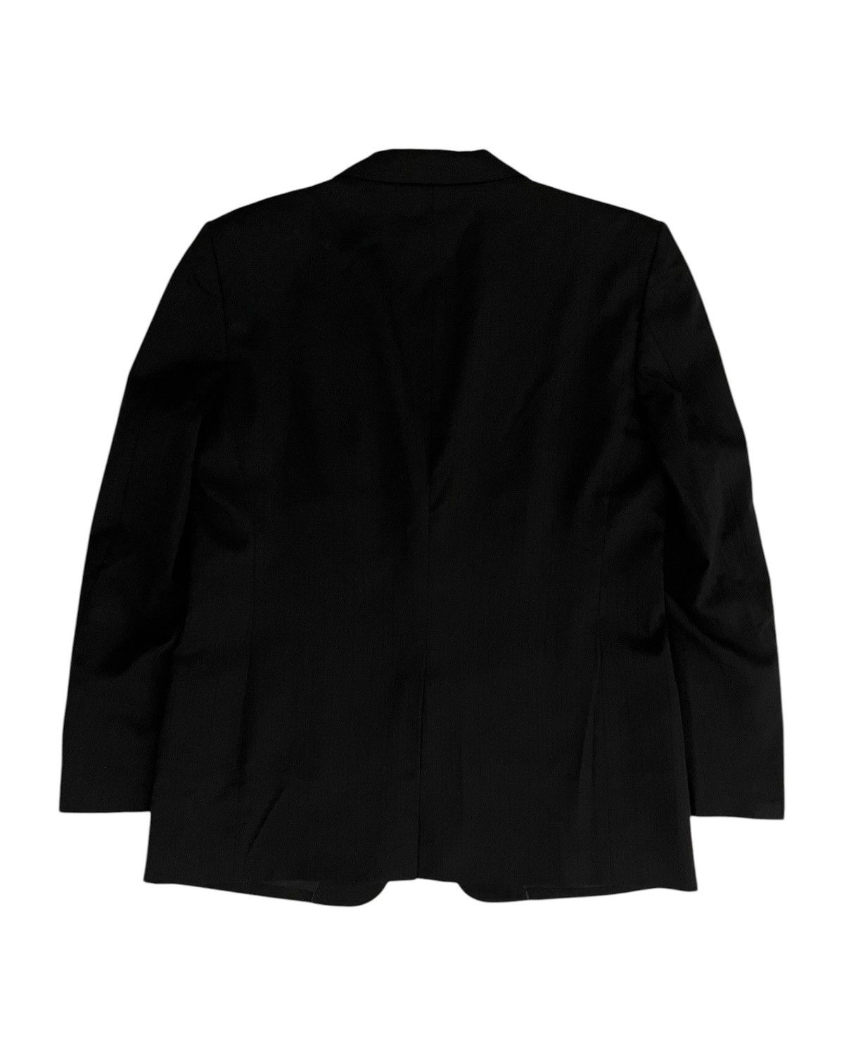 Yoshiyuki Konishi VINTAGE Ficce by Yoshiyuki Konishi 1990s Compact Wool Blazer Size 48S - 3 Thumbnail