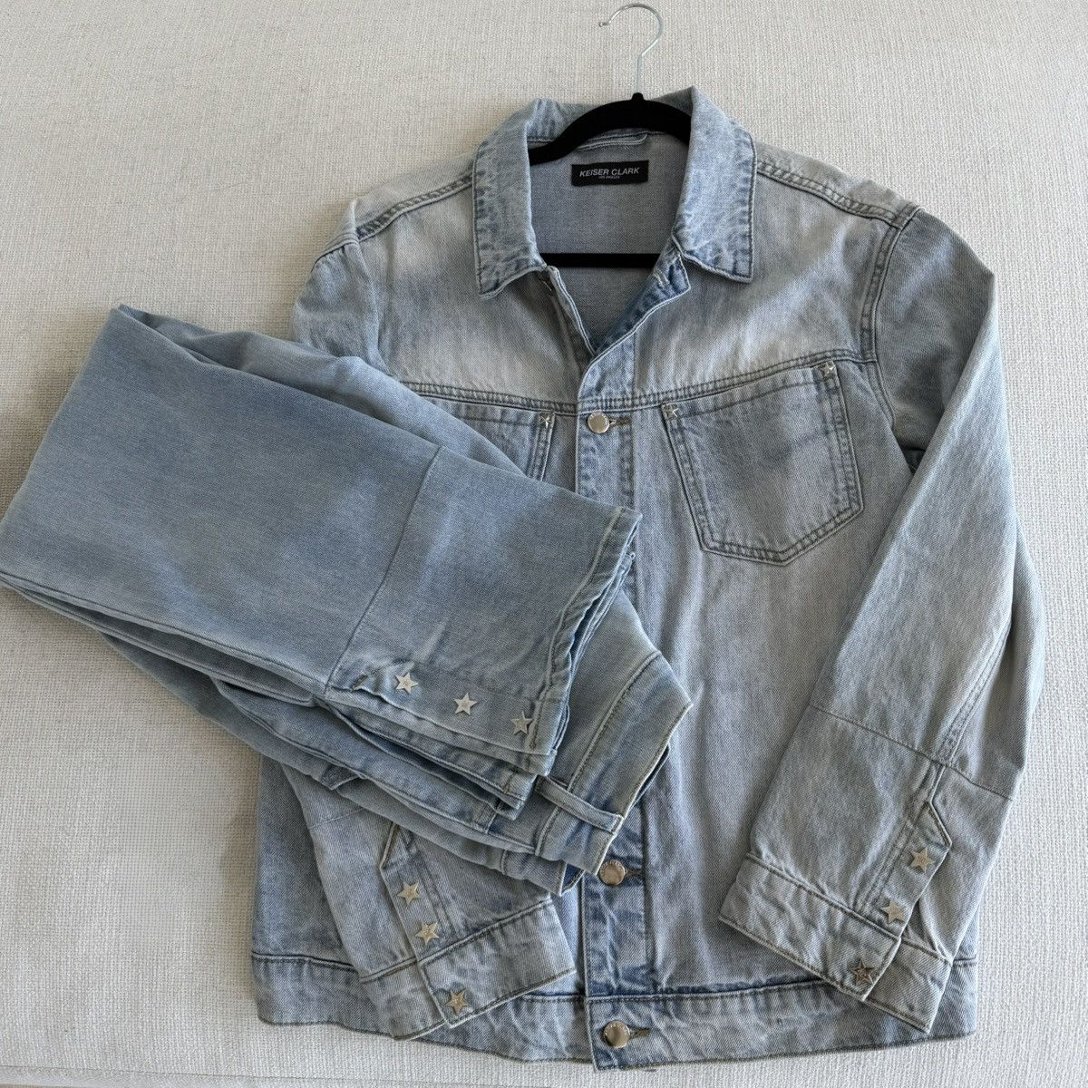 Keiser Clark Keiser Clark Interstellar Denim Jacket & Jeans Set Size US M / EU 48-50 / 2 - 1 Thumbnail