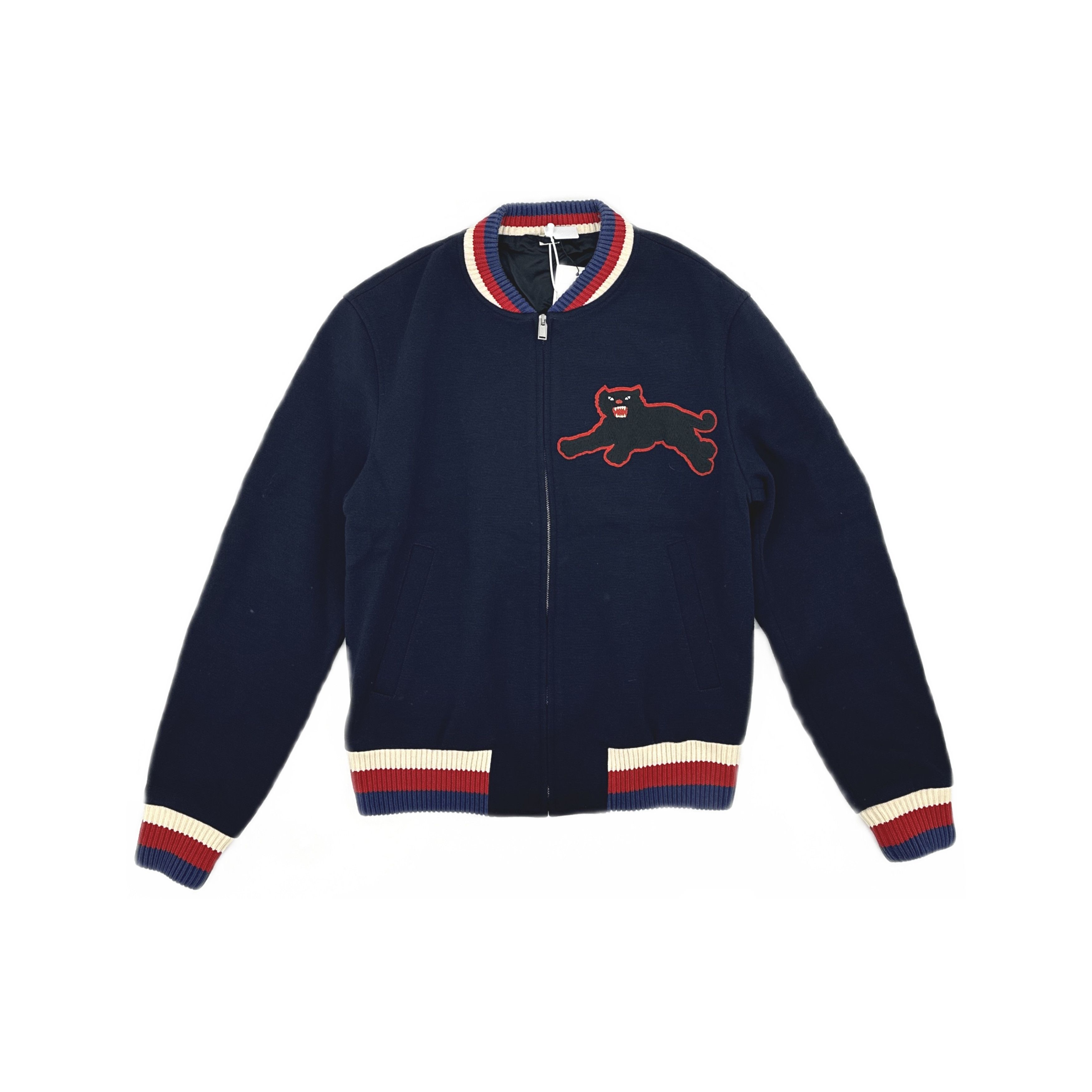 Gucci Gucci Panther Patch Bomber Jacket Size 50 Size US M / EU 48-50 / 2 - 1 Thumbnail