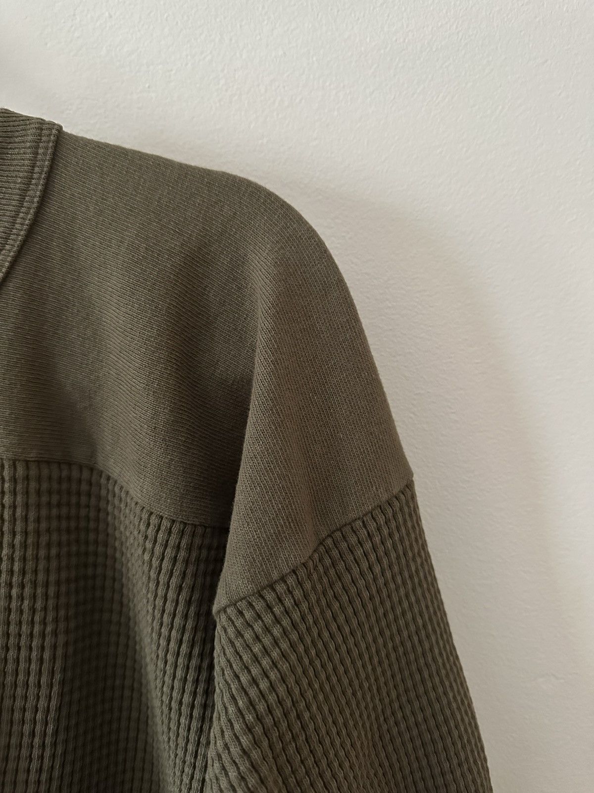 Paa Paa Thermal Football Sweatshirt - Olive Size US M / EU 48-50 / 2 - 4 Thumbnail