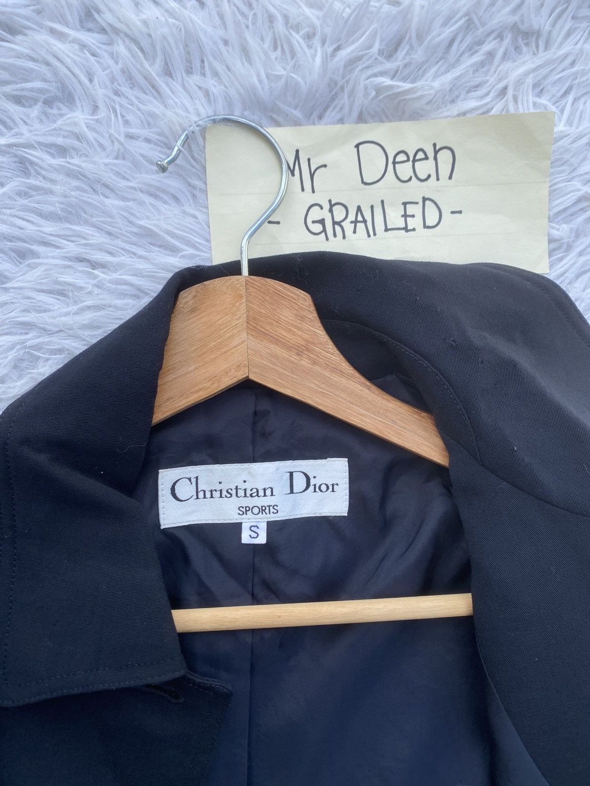 Christian Dior Monsieur Rare Vintage Christian Dior 3/4 Sleeve Blazer/ Jacket Size 36S - 11 Thumbnail