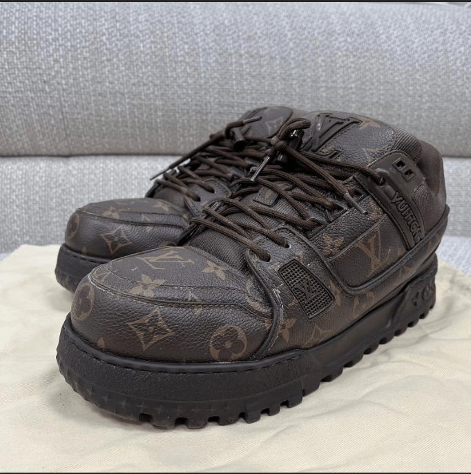 Louis Vuitton Louis Vuitton low-top sneakers 42.5 Size US 9.5 / EU 42-43 - 1 Thumbnail