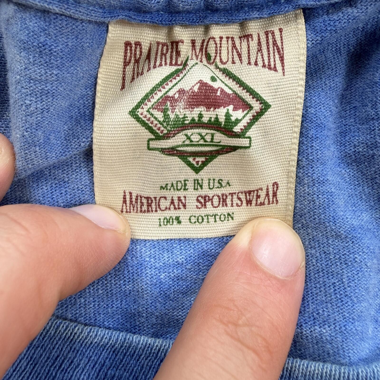 Other Vintage 90s Arizona Graphic T Shirt XXL Made USA Faded Blue Size US XXL / EU 58 / 5 - 4 Thumbnail