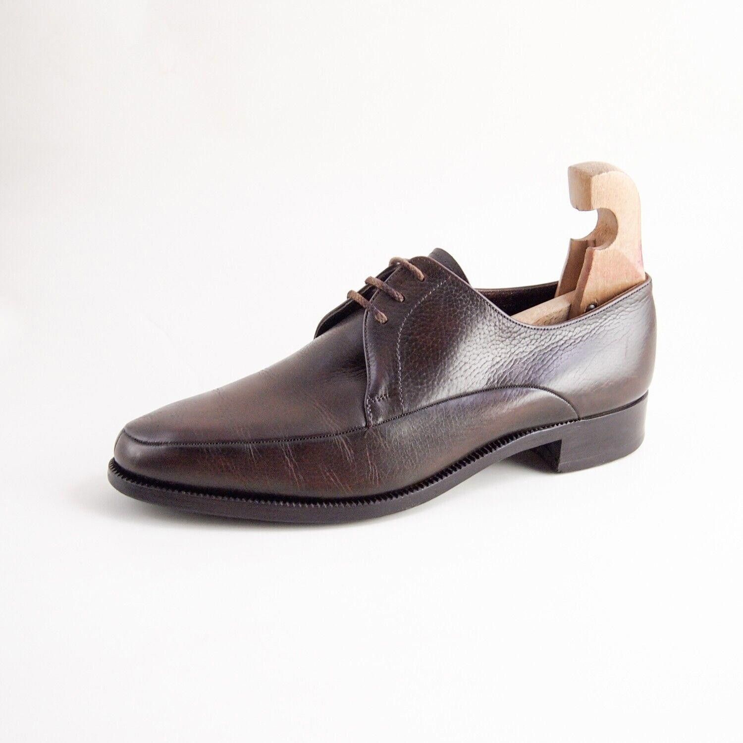 Bally Bally Derby Oxfords Brown Leather Mens EU 41 US 8 Size US 8 / EU 41 - 2 Thumbnail