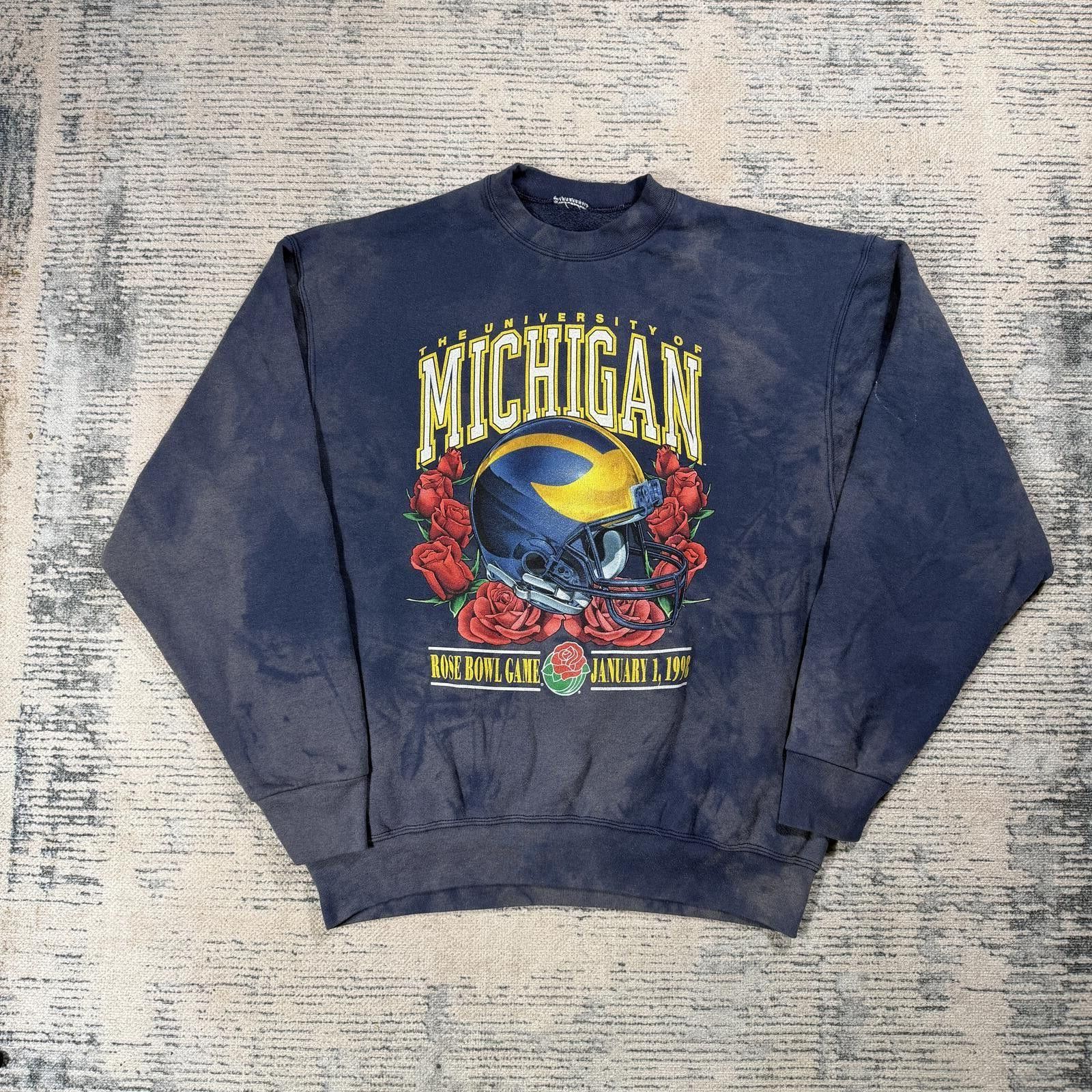 Other 1998 Michigan State Faded Pullover Crewneck Sweatshirt Size US XL / EU 56 / 4 - 1 Thumbnail