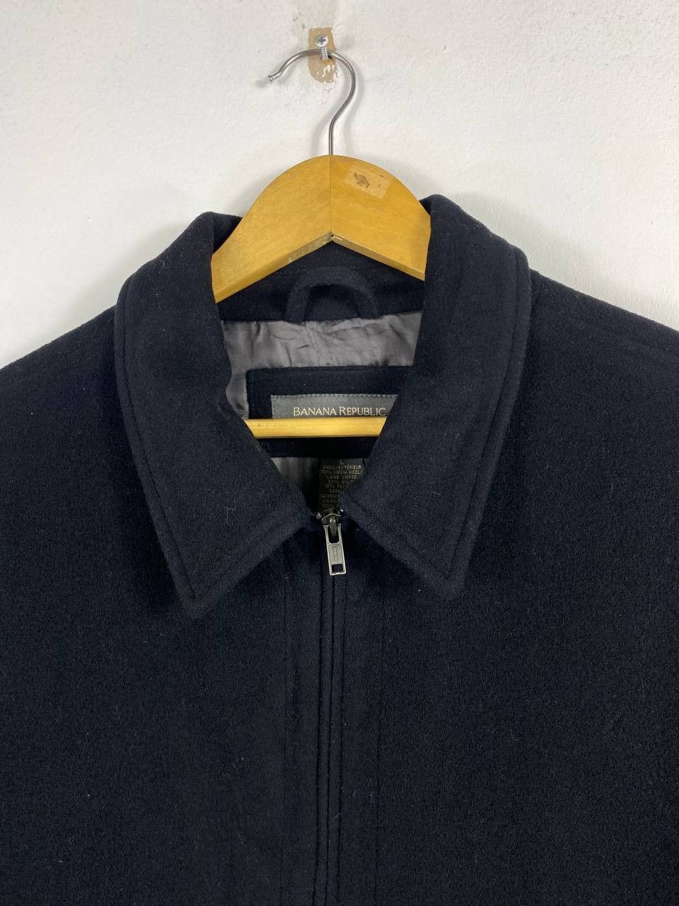Banana Republic banana republic wool zipper jacket nice design Size US L / EU 52-54 / 3 - 3 Thumbnail