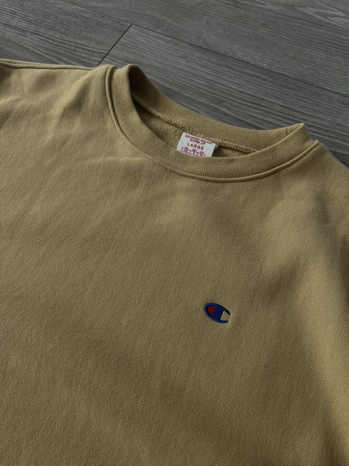 Champion × Japanese Brand × Other ‼️Champion Knit Logo Heavy Cotton Crew neck Sweatshirt‼️ Size US L / EU 52-54 / 3 - 13 Thumbnail