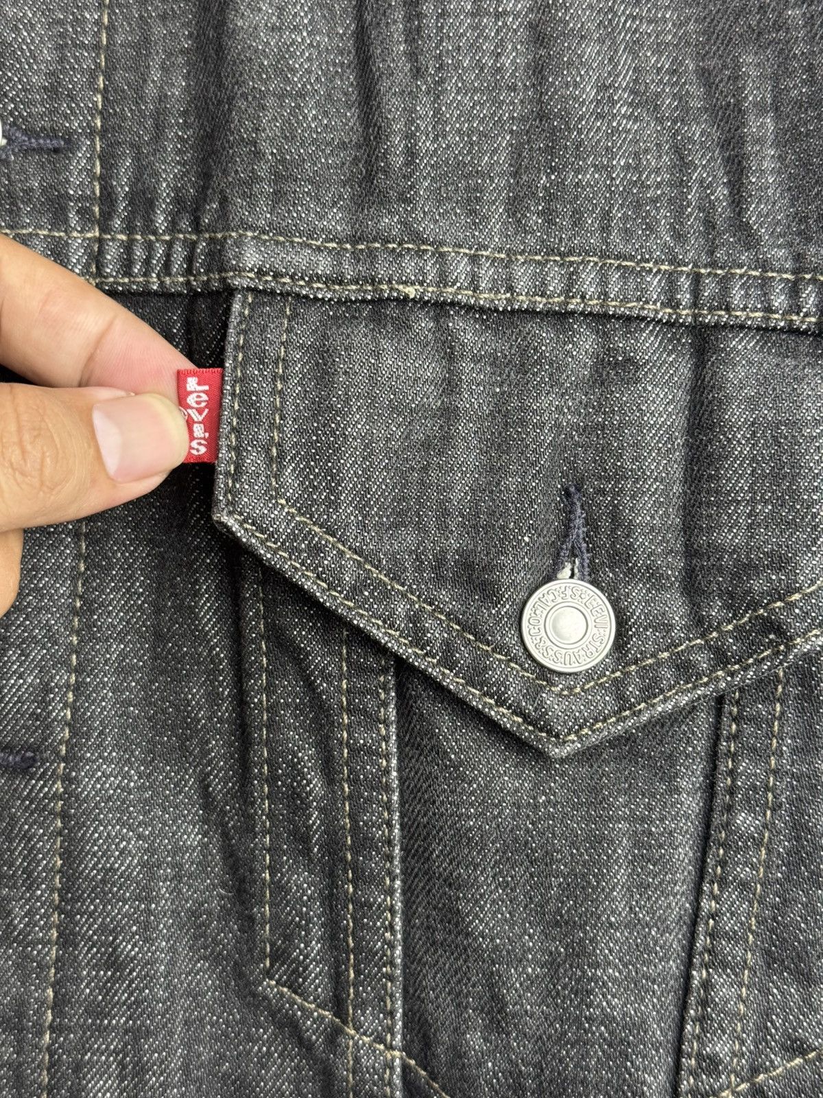 Japanese Brand × Levi's × Levi's Vintage Clothing Levis Sherpa Jacket 90s lgb style Size US L / EU 52-54 / 3 - 6 Thumbnail