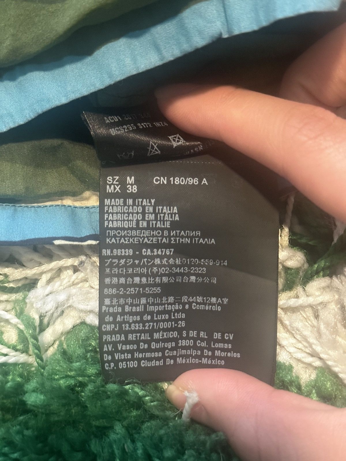 Prada PRADA SS17 Landscape Print Camp Collar Shirt Size US M / EU 48-50 / 2 - 7 Thumbnail