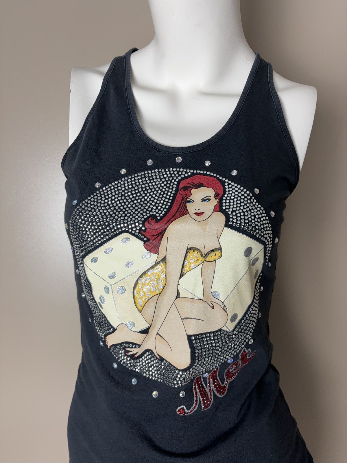 Other Met Italian printed glamour girl long tank top tunic Size S / US 4 / IT 40 - 3 Thumbnail
