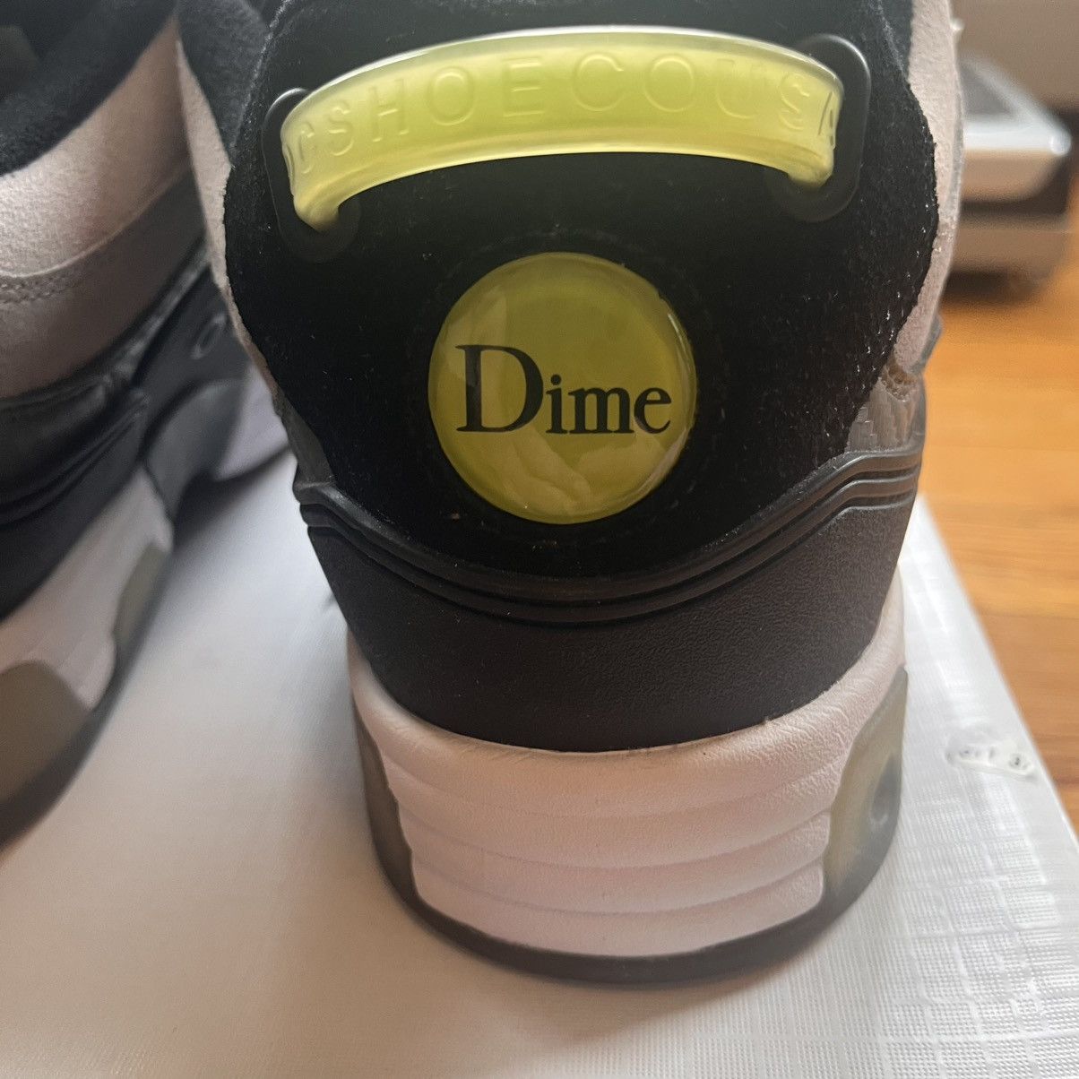 Dime DC Shoe x Dime Legacy OG Neon 95 Size 12 RARE Sneakers Size US 12 / EU 45 - 14 Thumbnail