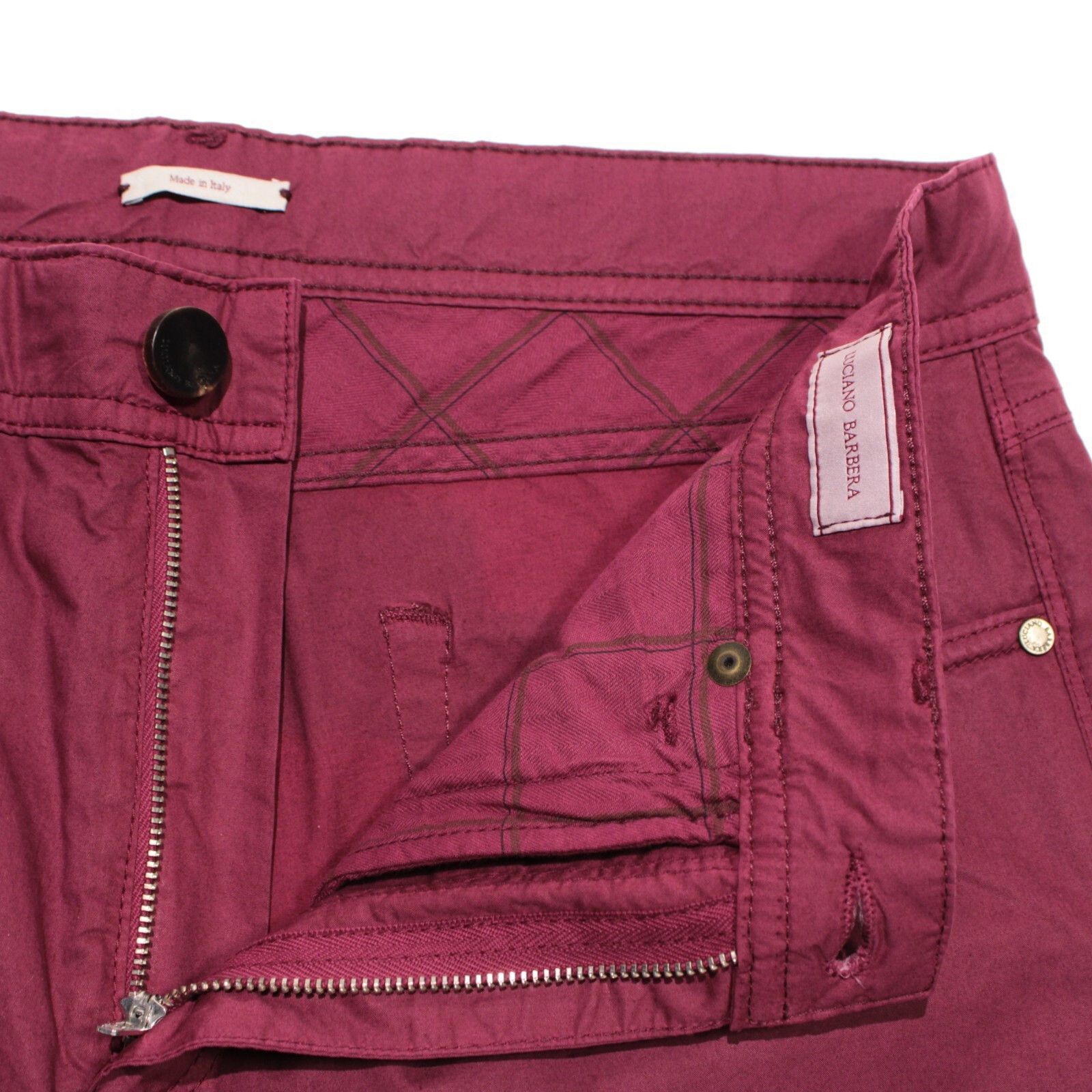 Luciano Barbera Luciano Barbera New with tags Chino Size 32 US In Red Size US 32 / EU 48 - 3 Thumbnail