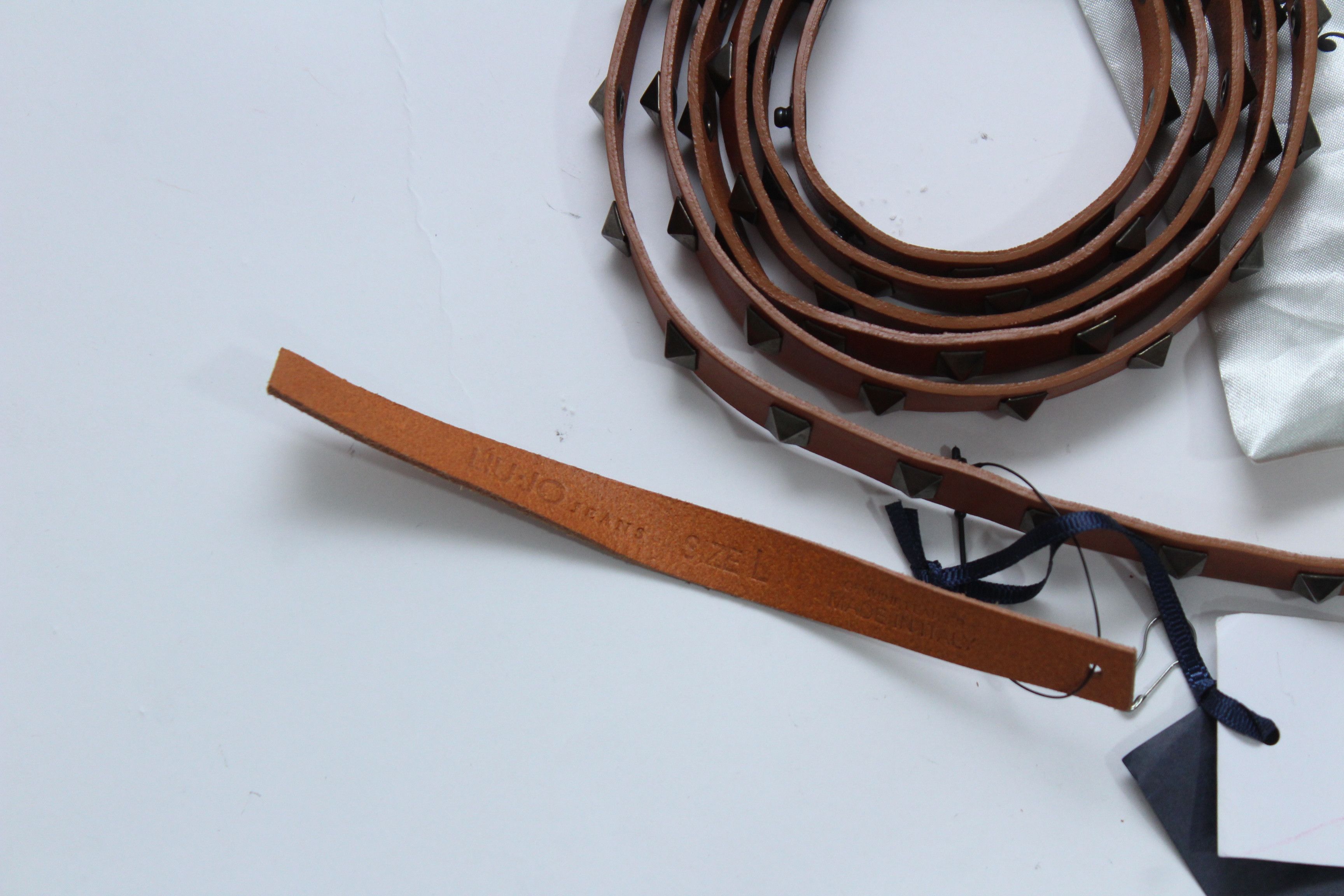 Liu Jo Liu Jo Leather Belt Size L Made In Italy New Authentic Size ONE SIZE - 5 Thumbnail