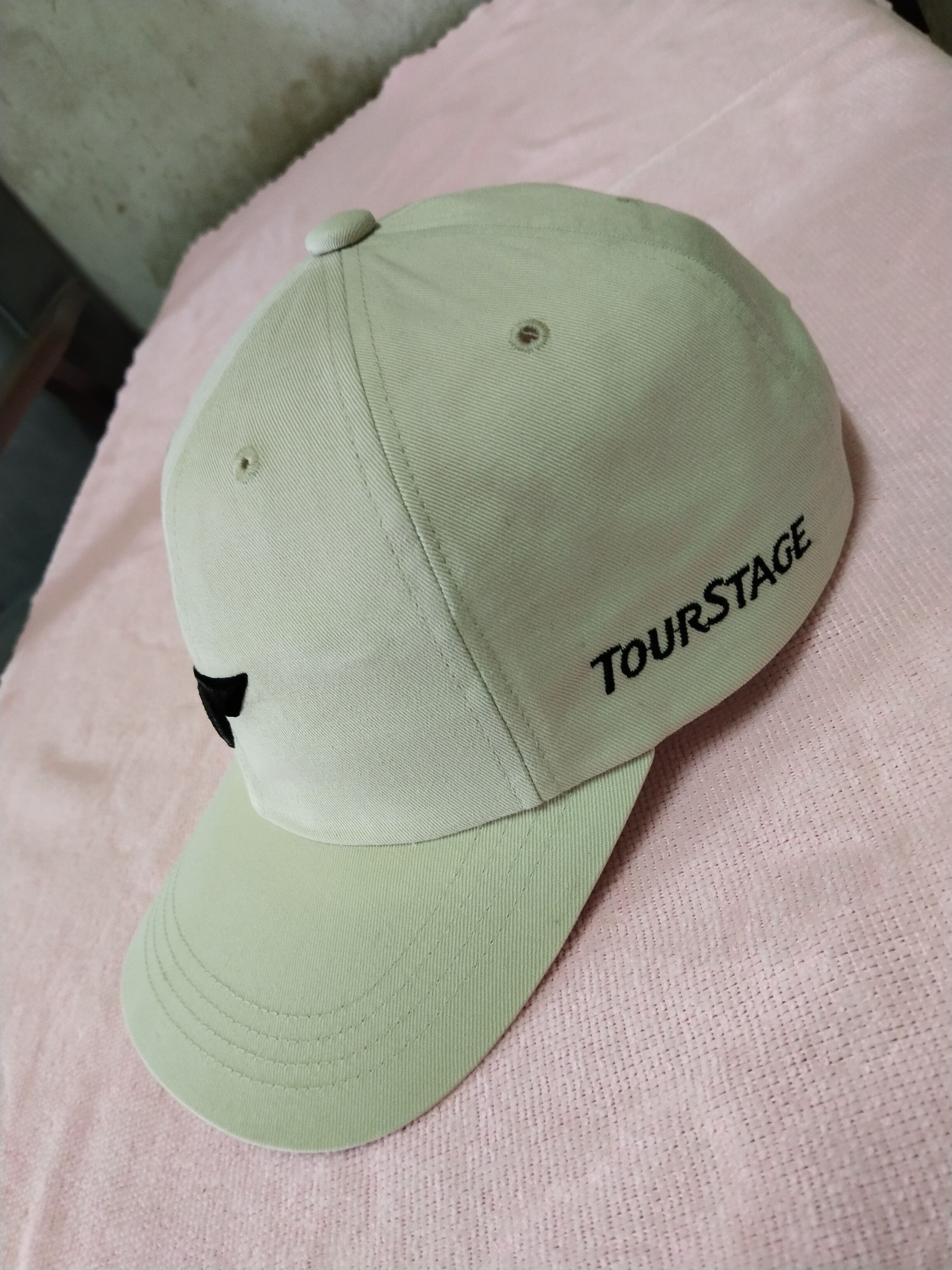 Japanese Brand VINTAGE EMBROIDERY TOURSTAGE GOLF YKK ADJUSTABLE CAP Size ONE SIZE - 3 Thumbnail