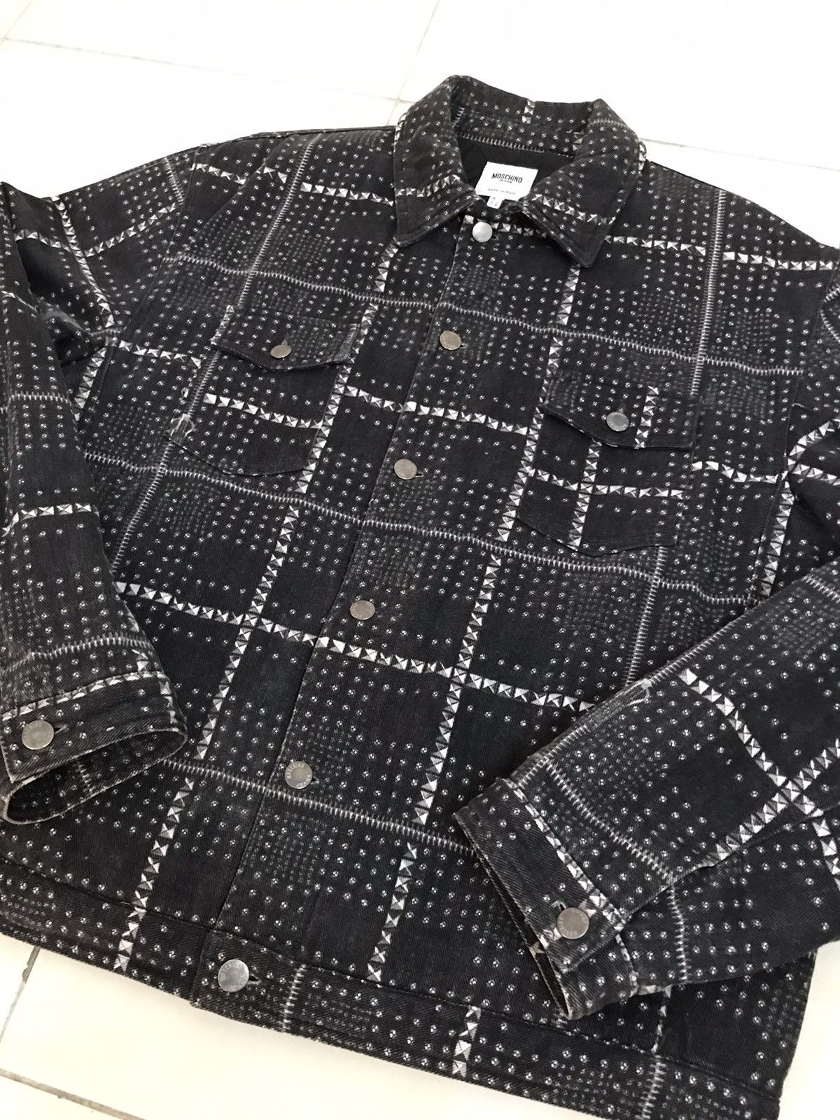 Moschino Moschino Jeans Couture Denim Jacket Size US L / EU 52-54 / 3 - 10 Thumbnail