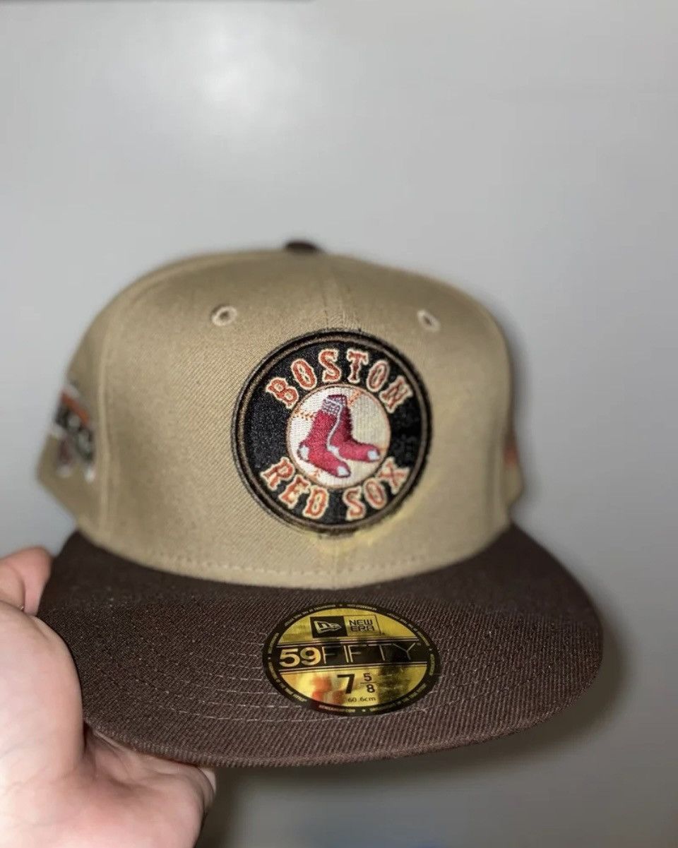 Hat Club Ecap city Boston Red Sox script logo size 7 5/8 brand new so Size ONE SIZE - 2 Thumbnail