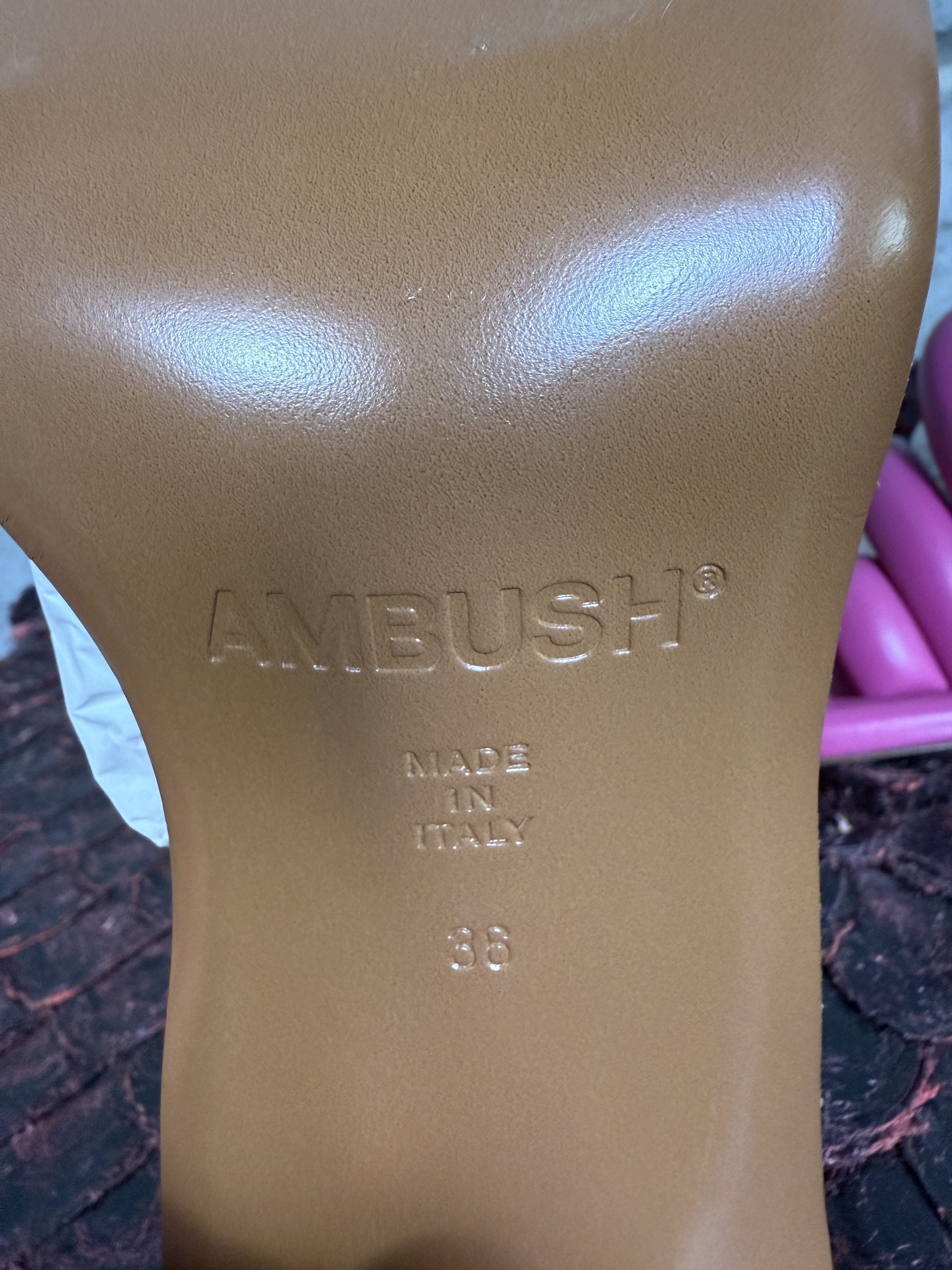 Ambush Design $285 Ambush Cushion Strap Heel Sandals Size US 6 / IT 36 - 10 Thumbnail