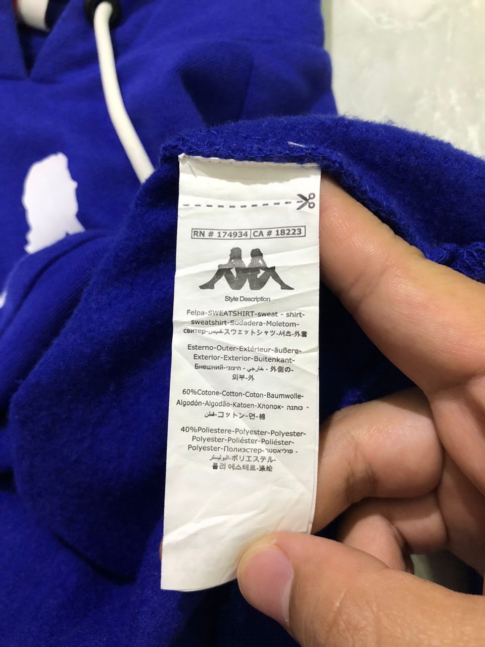 Kappa Fall/Winter 2019 Kappa LA Berry Cropped Hoodie Size XS / US 0-2 / IT 36-38 - 11 Thumbnail