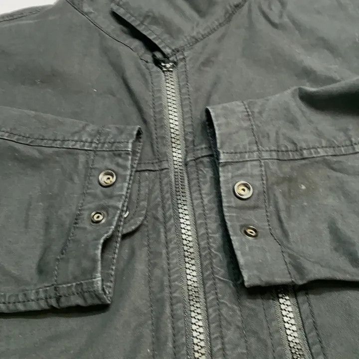 Stone Island Stone Island Black Long Sleeve Shirt Jacket -2506 Size US M / EU 48-50 / 2 - 6 Thumbnail