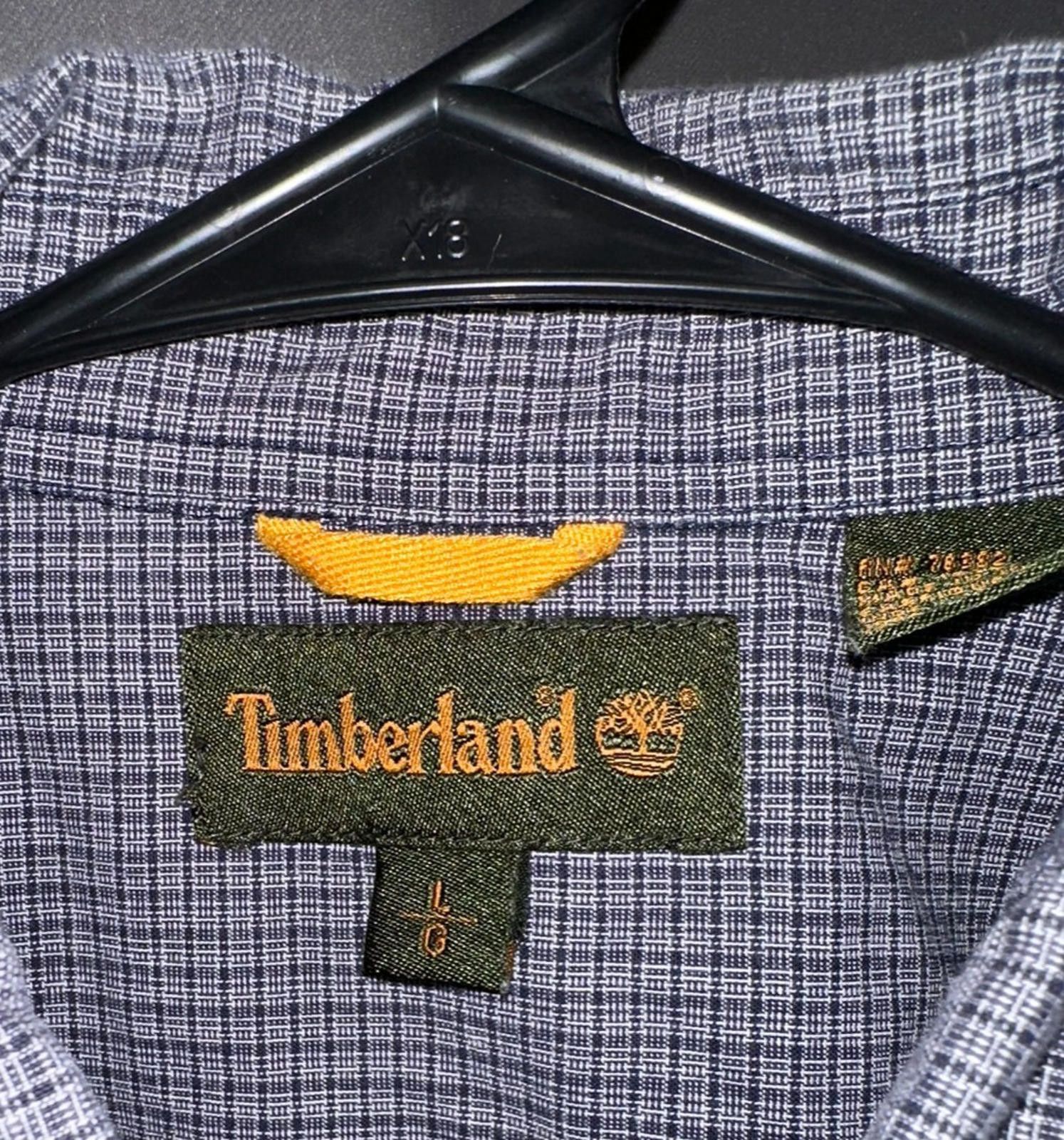 Timberland Timberland men's long-sleeve button-up shirt LG Size 42R - 5 Thumbnail