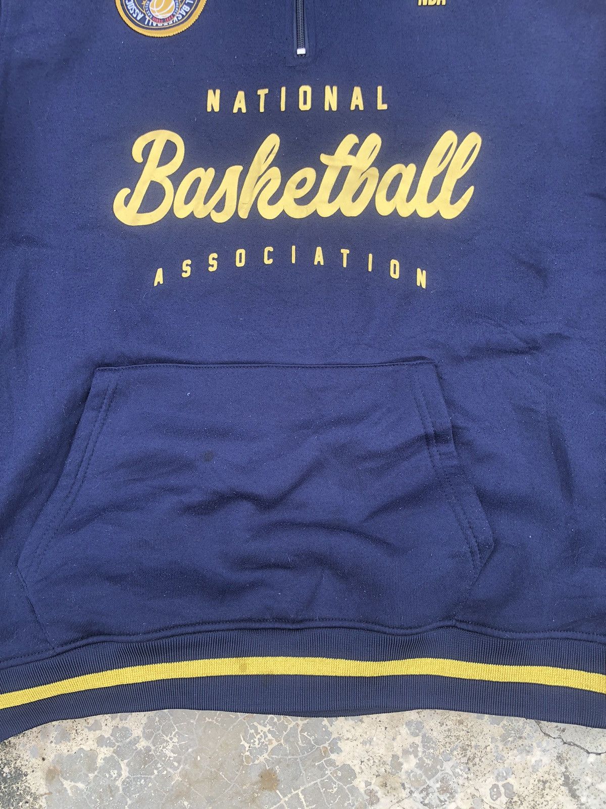 Vintage Vintage Y2K NBA Halfzipper Hoodie Sweatshirts Size US XL / EU 56 / 4 - 10 Thumbnail