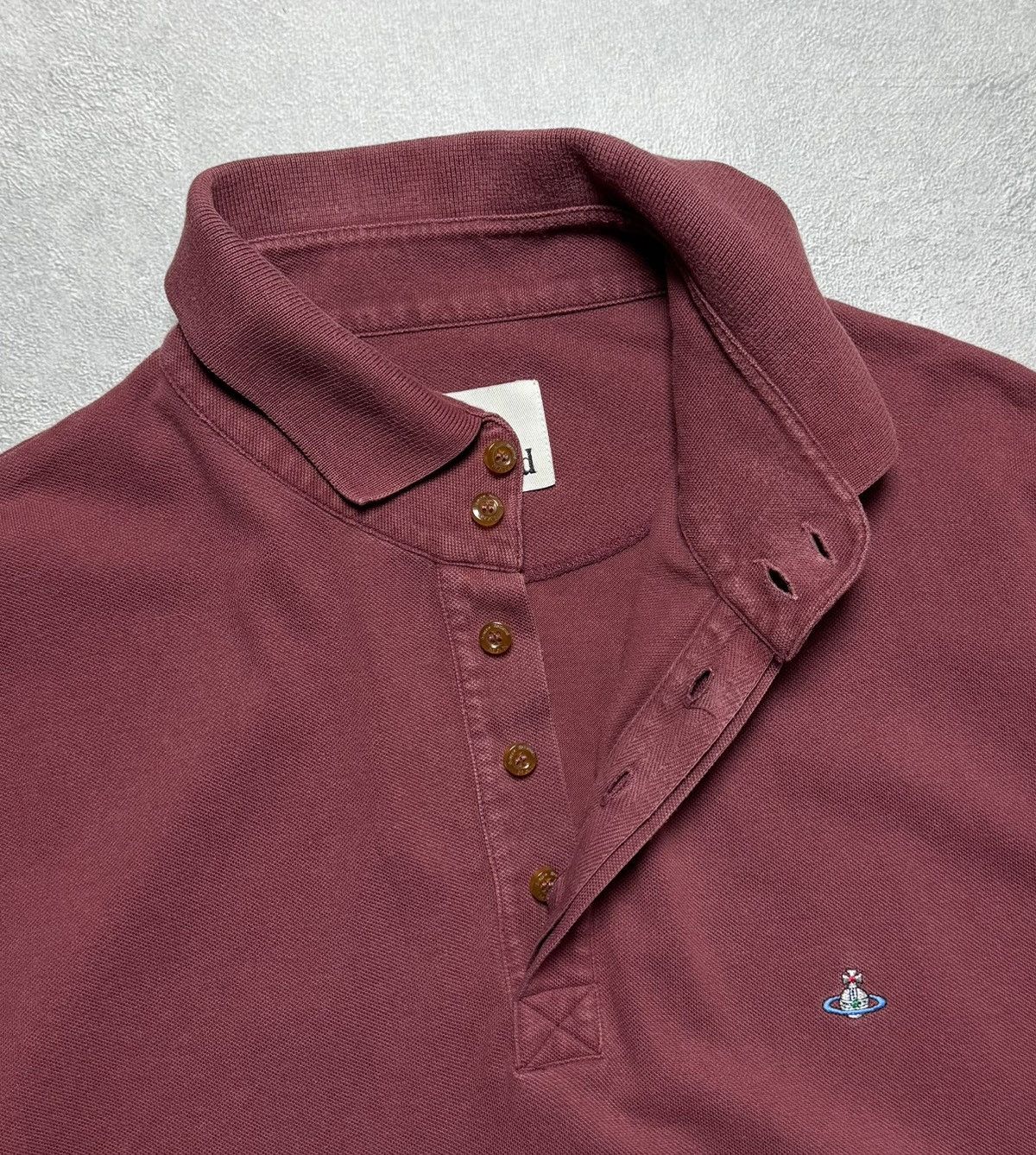 Vivienne Westwood Vivienne Westwood Small Logo Cotton Polo Shirt Size US XL / EU 56 / 4 - 9 Thumbnail