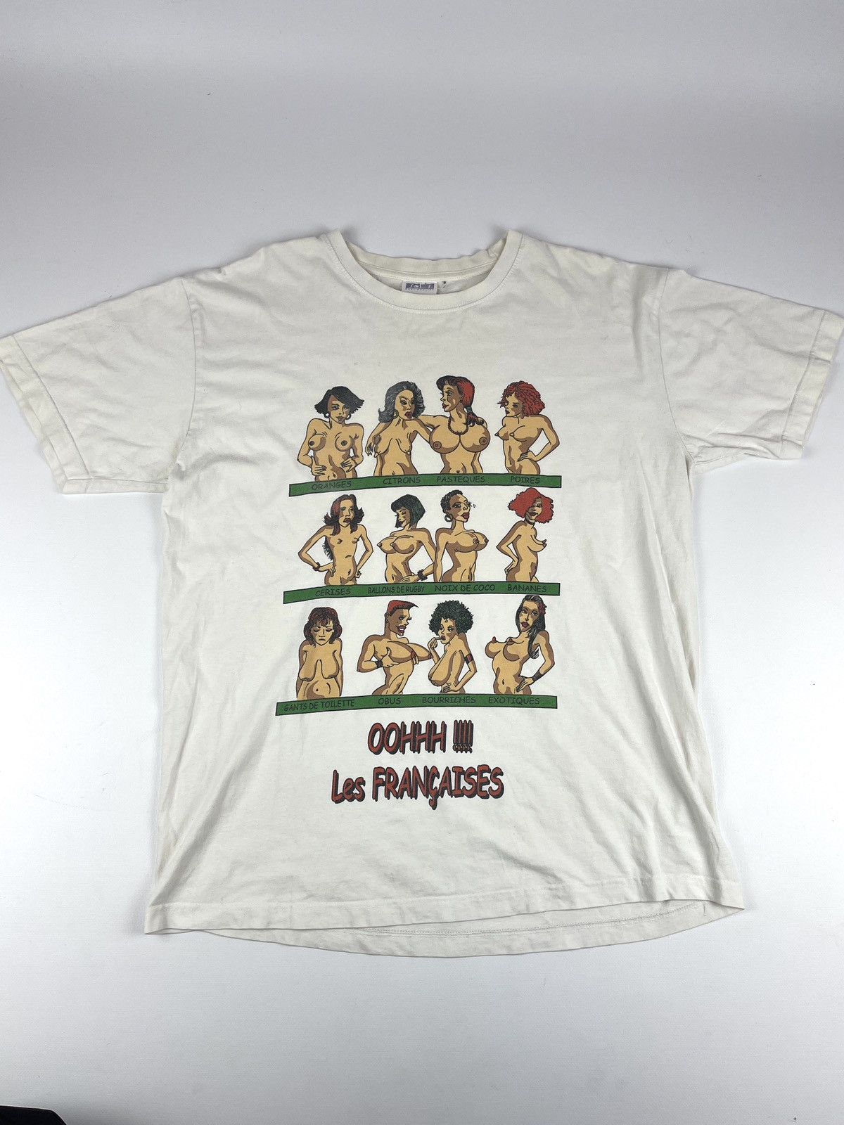 Vintage Vintage Boobs T Shirt Size US XL / EU 56 / 4 - 1 Thumbnail