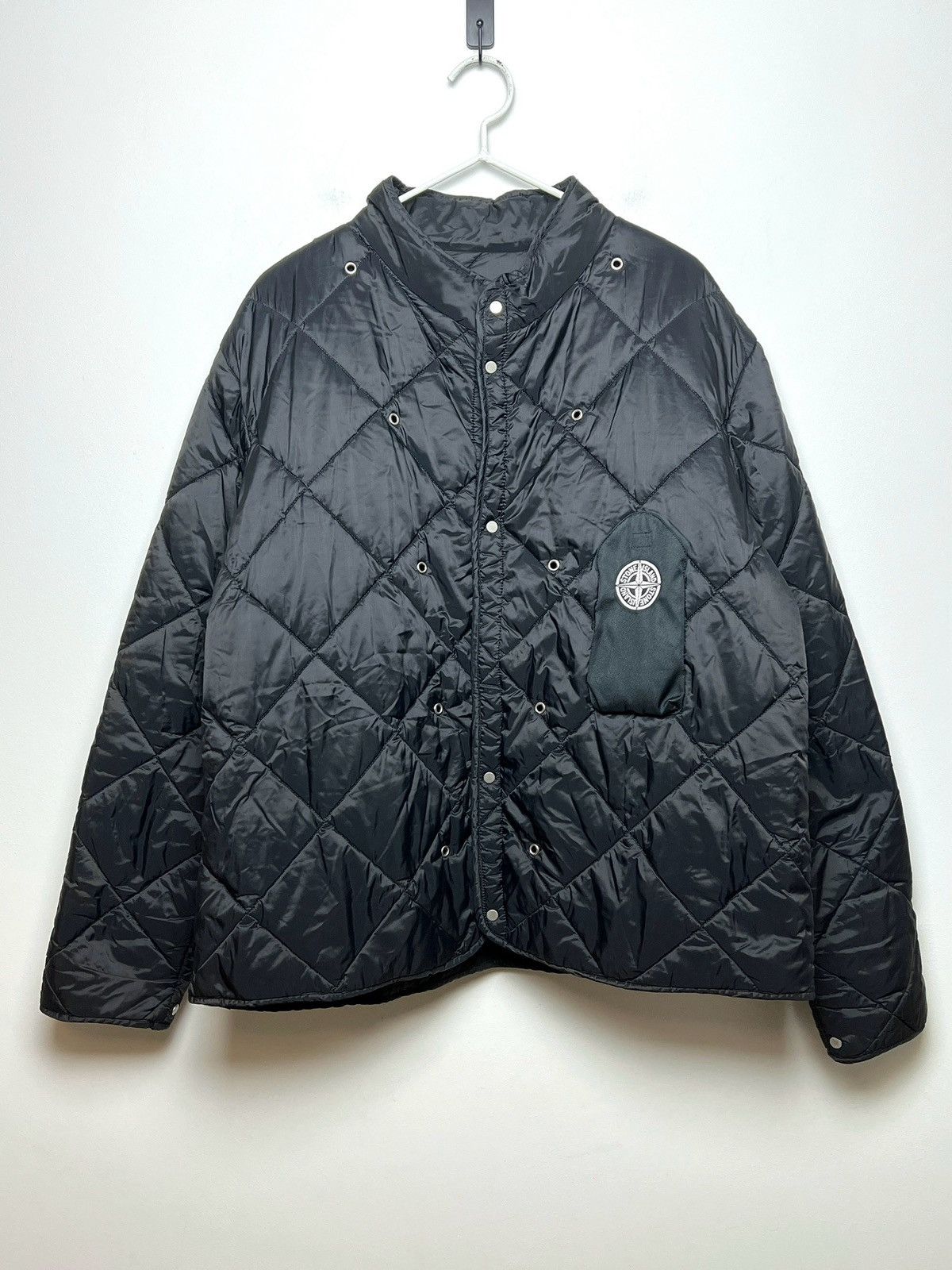 Stone Island stone island y2k quilted liner bomber jacket l-xl Size US L / EU 52-54 / 3 - 2 Thumbnail