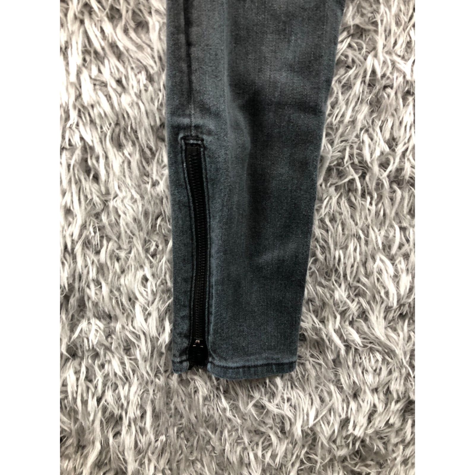 Rag & Bone Rag & Bone Jeans Skinny 27 Womens Low Rise Dark Gray Denim 5-Pocket Regular Rise Tight Fit Slim Size 27" / US 4 / IT 40 - 7 Thumbnail