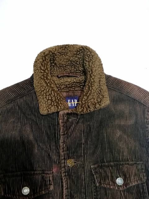 Gap Vintage Workwear Gap Corduroy Sherpa Jacket Size US S / EU 44-46 / 1 - 3 Thumbnail