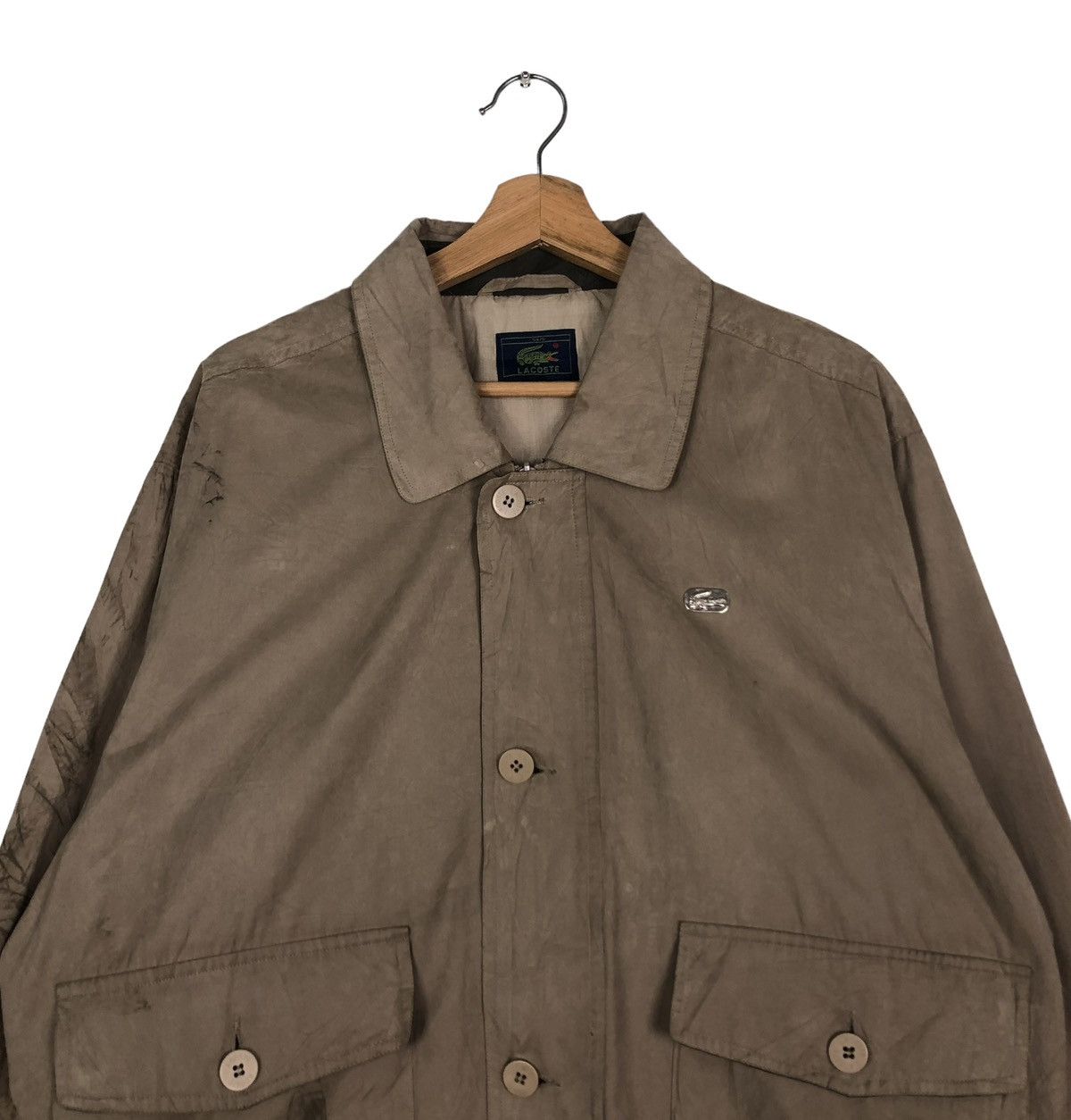 Japanese Brand VINTAGE BOMBER JACKET LACOSTE JAPAN BIG LOGO Size US M / EU 48-50 / 2 - 5 Thumbnail