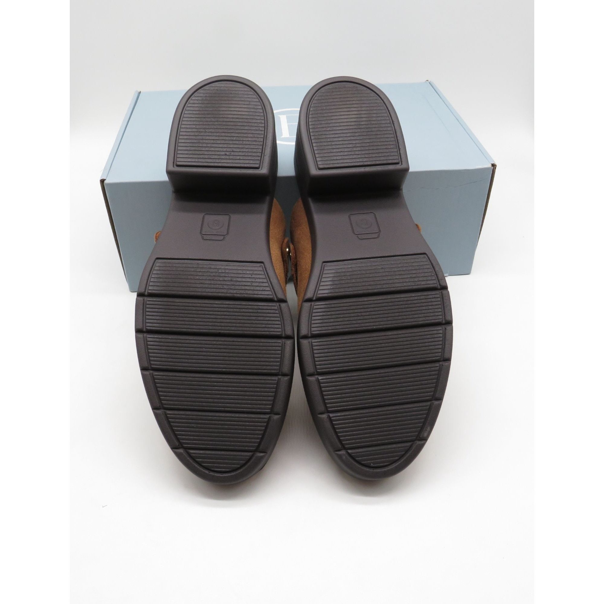 Other Beezies Open Book Tan Suede Buckle Mule Clogs Womens Size 10 Size US 10 / IT 40 - 9 Thumbnail