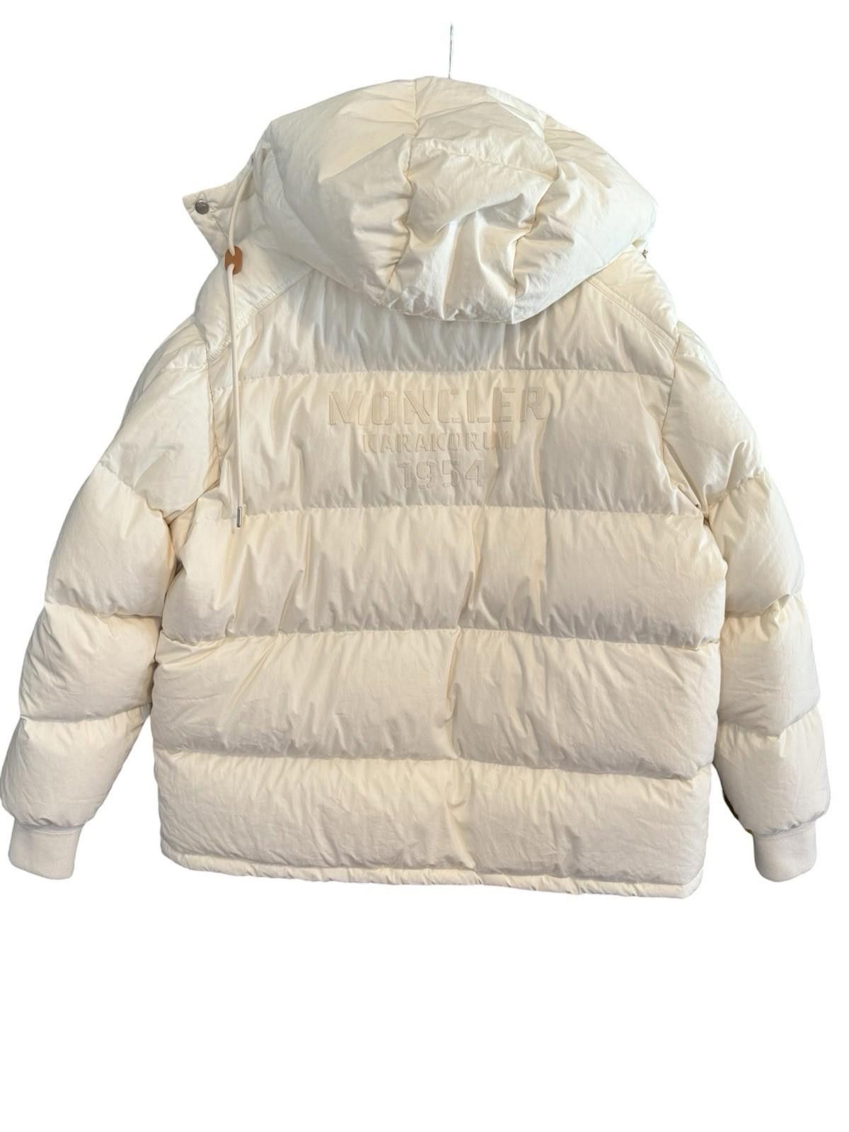 Moncler $2700 Moncler Men's Karakorum Down Jacket Cream Size 6 XXL Size US XXL / EU 58 / 5 - 2 Thumbnail