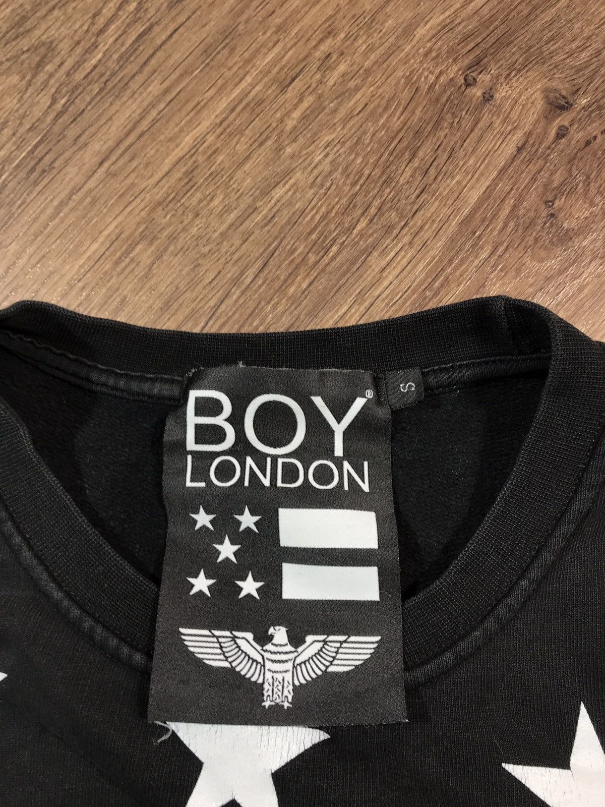 Vintage Boy London Sweatshirt Big Logo Size US S / EU 44-46 / 1 - 8 Thumbnail