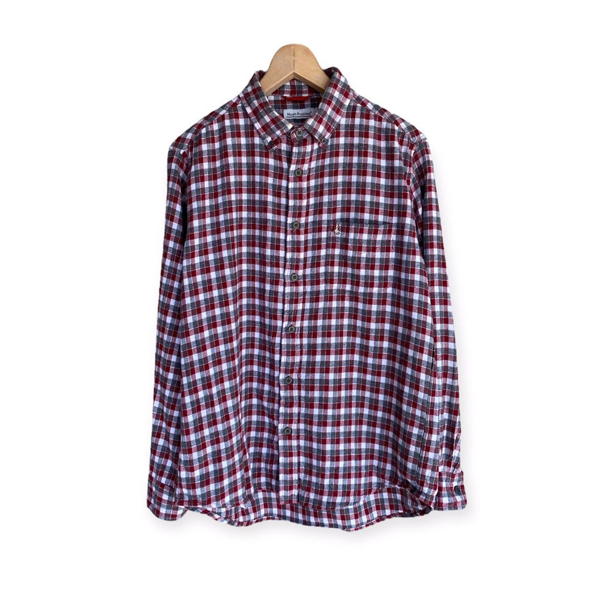 Hush Puppies Hush Puppies Plaid Tartan Flannel Shirt Button Up Size US M / EU 48-50 / 2 - 1 Thumbnail