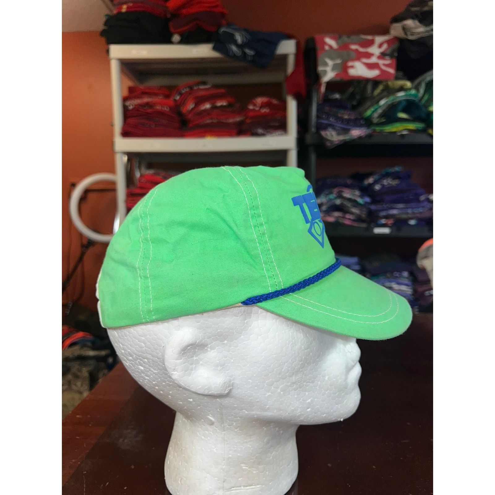 Vintage Vintage Telsta Hat Mechanics Part Roper Cap 90s VTG WORN Size ONE SIZE - 5 Thumbnail
