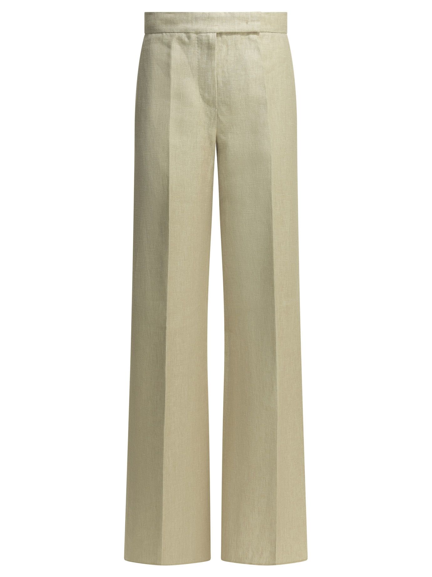 Max Mara Linen Tailored Pants Size 27" / US 4 / IT 40 - 1 Thumbnail