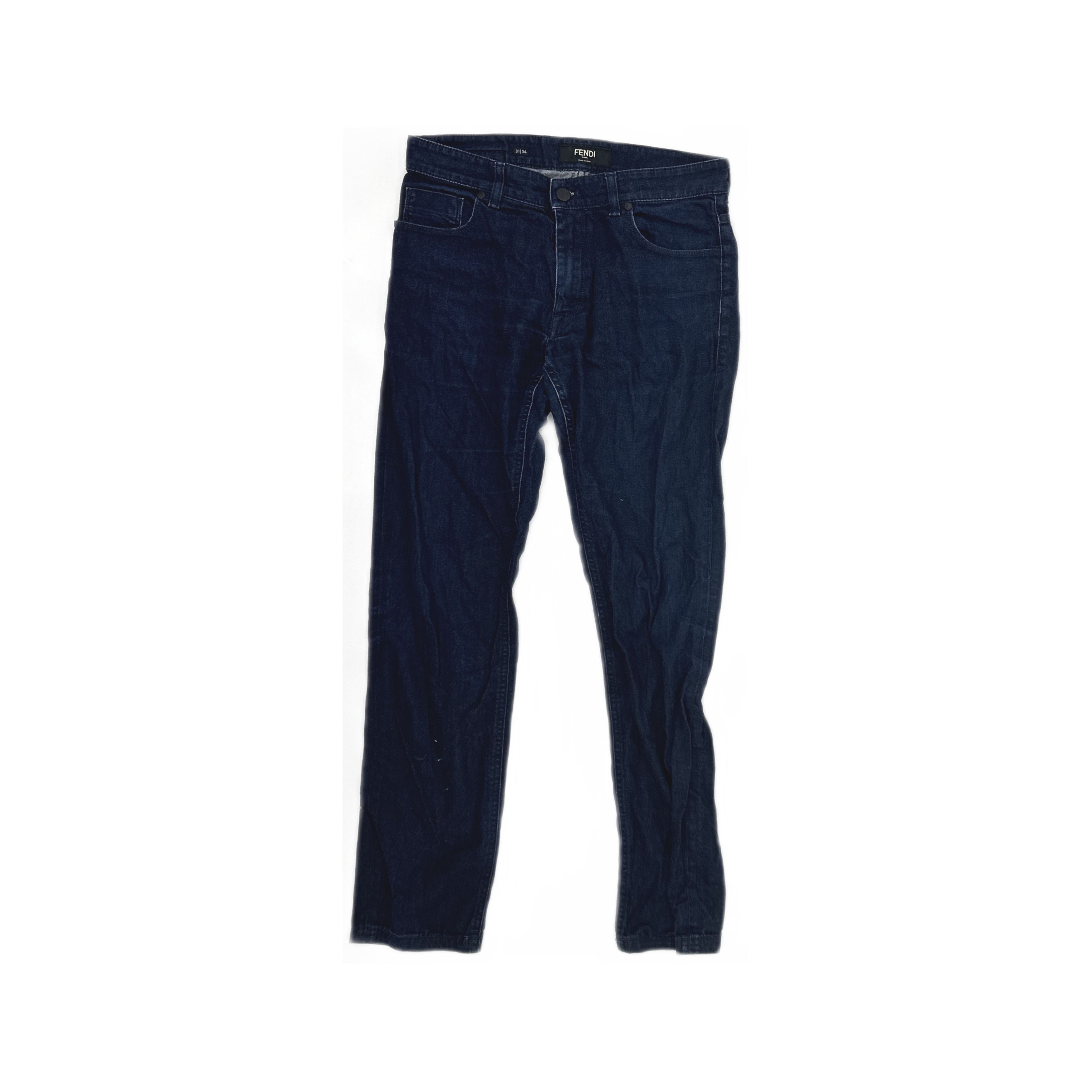 Fendi Fendi Dark Wash Denim Jeans Size 31 Size US 31 - 1 Thumbnail