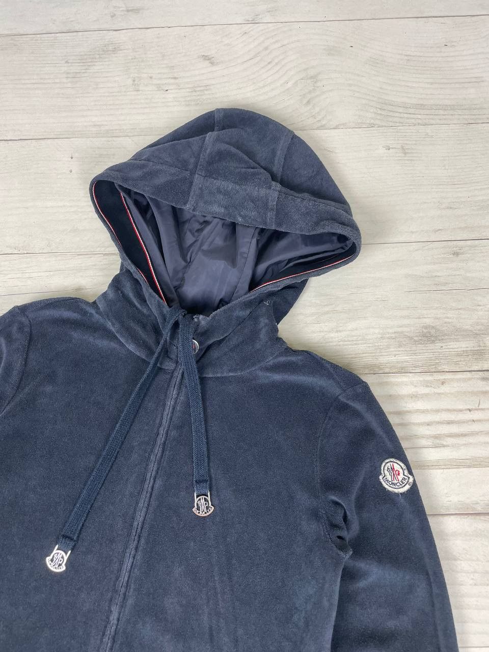 Moncler Vintage Moncler Maglia Cardigan Hoodie Full Zip Size S / US 4 / IT 40 - 2 Thumbnail