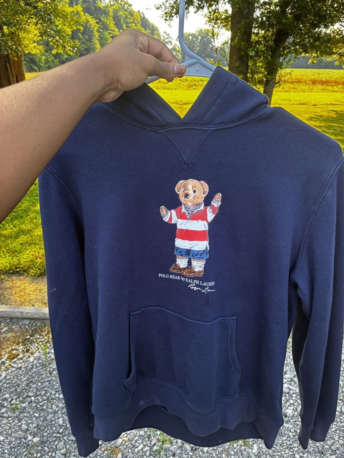 Polo Ralph Lauren Navy Ralph Lauren hoodie Size US S / EU 44-46 / 1 - 1 Thumbnail