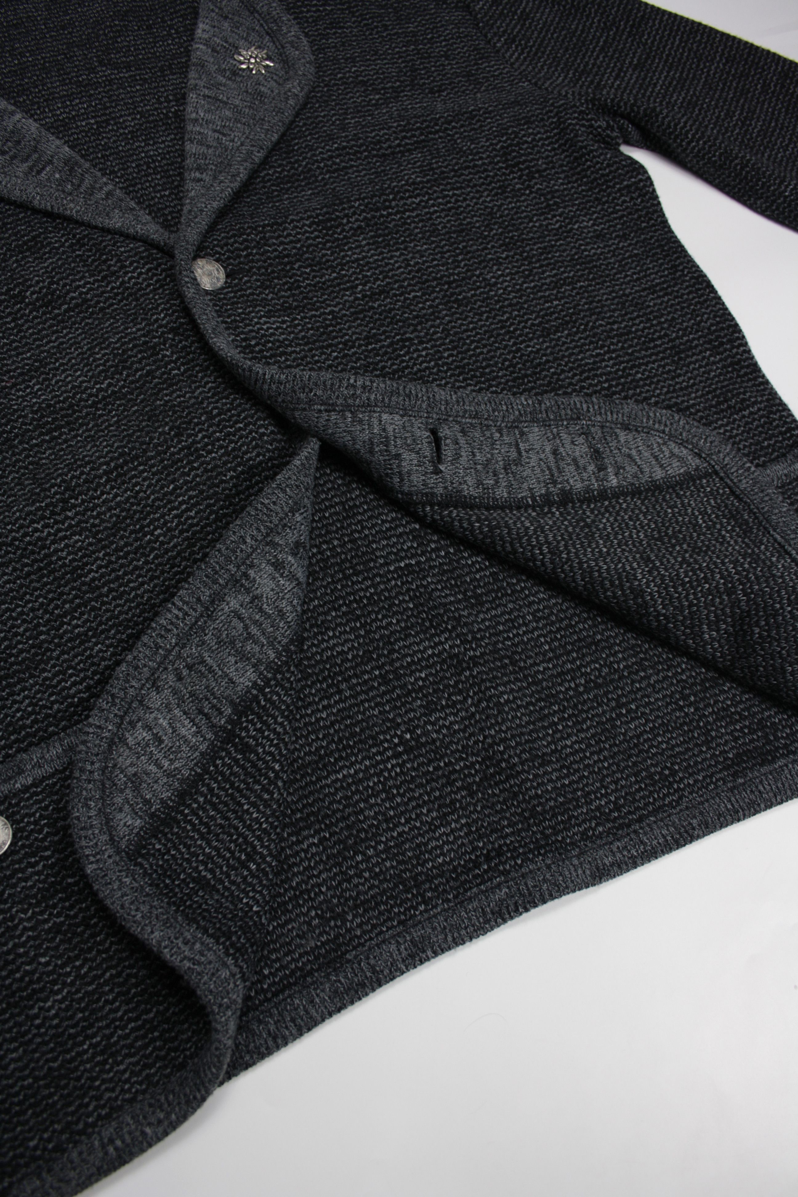 Designer × Vintage Patrick Bernard 90s Vintage Coin Buttons Cardigan Sweater Size US XL / EU 56 / 4 - 7 Thumbnail