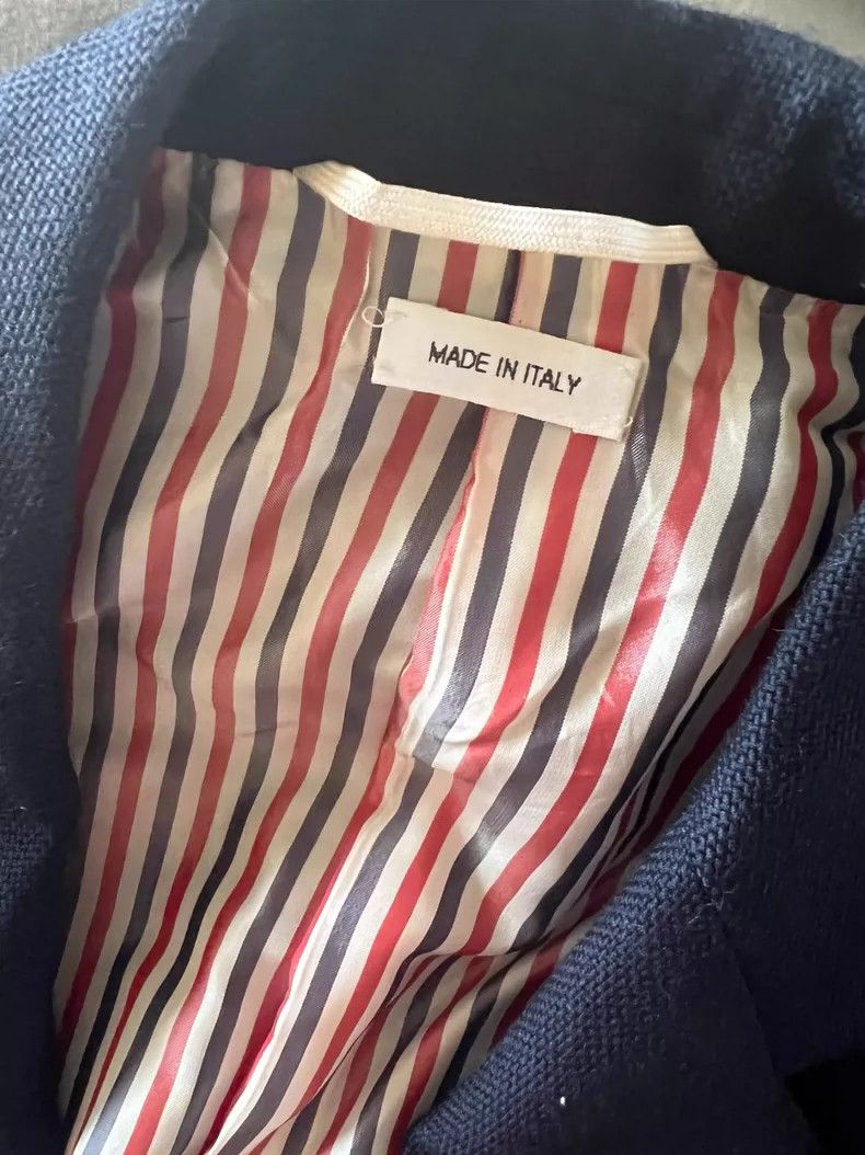 Thom Browne Thom Browne White bow-tied suit jacket Size 38S - 3 Thumbnail