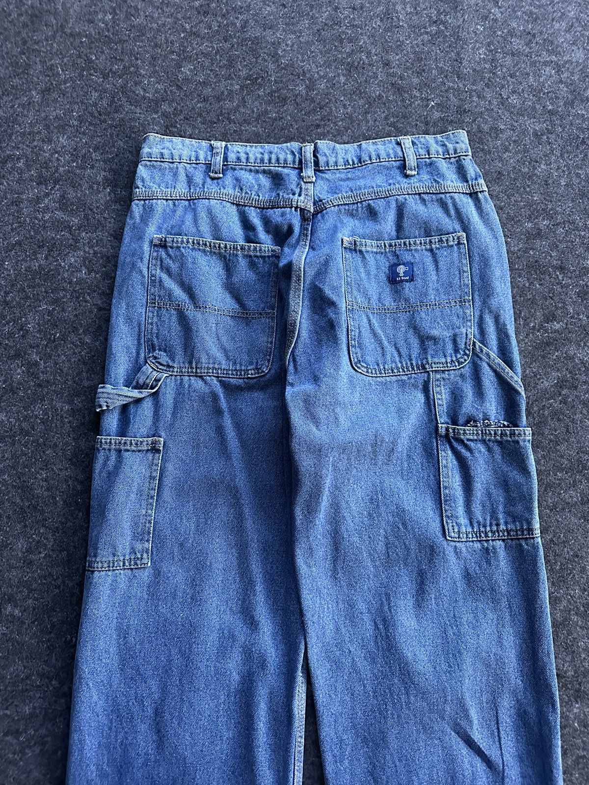 Dogtown × JNCO × Vintage Vintage Baggy RK Brand Work Wear Carpenter Denim D482 Size US 32 / EU 48 - 5 Thumbnail