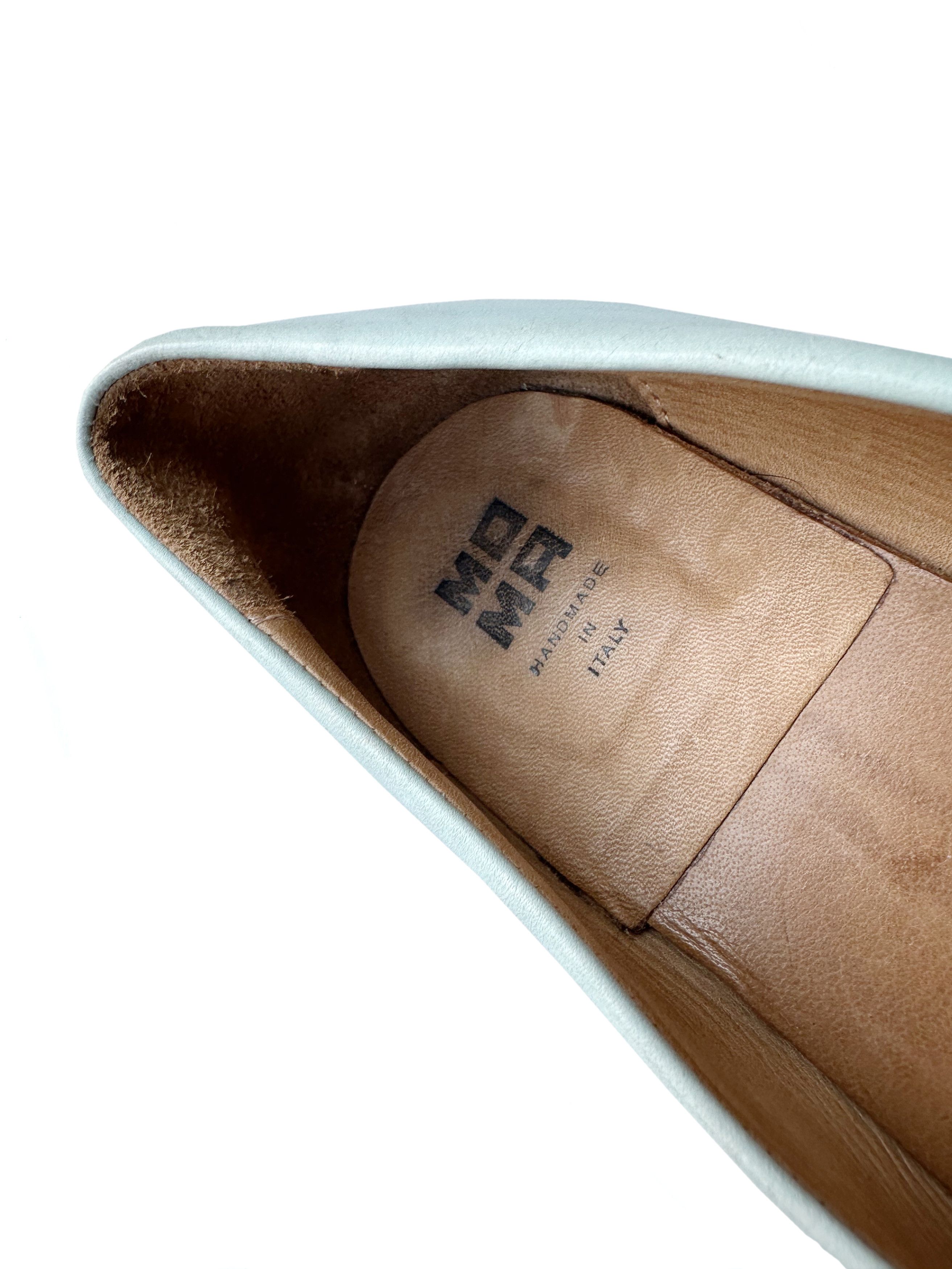 MoMA MOMA baby blue leather penny loafers Size US 8 / EU 41 - 2 Thumbnail