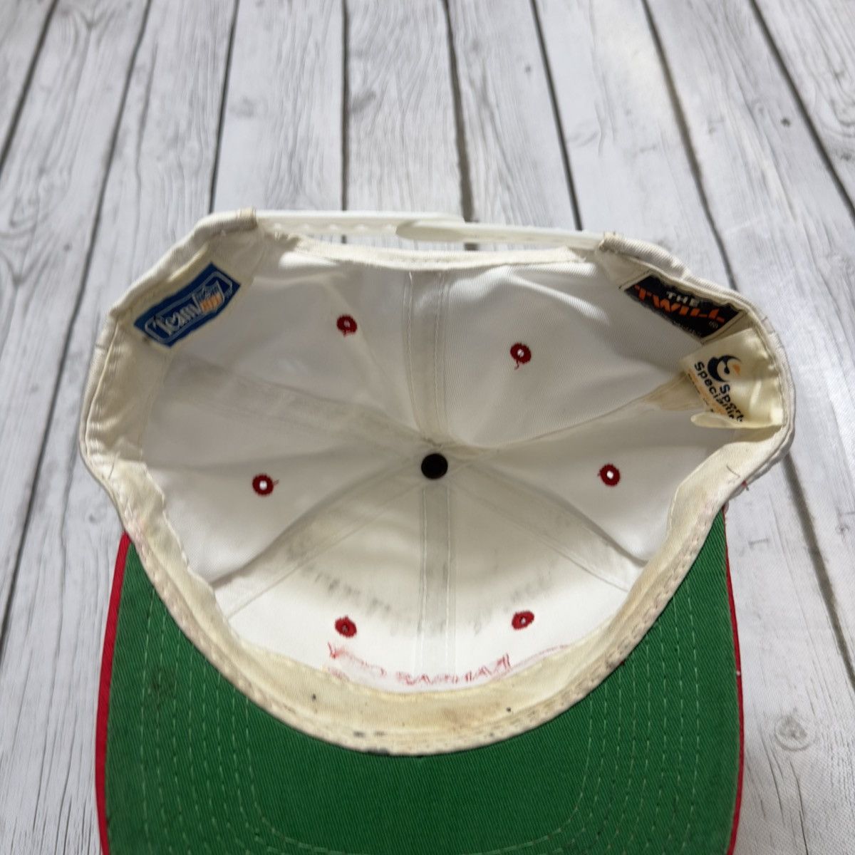 NFL × Sports Specialties × Vintage Vintage Kansas City Chiefs script hat Size ONE SIZE - 4 Thumbnail