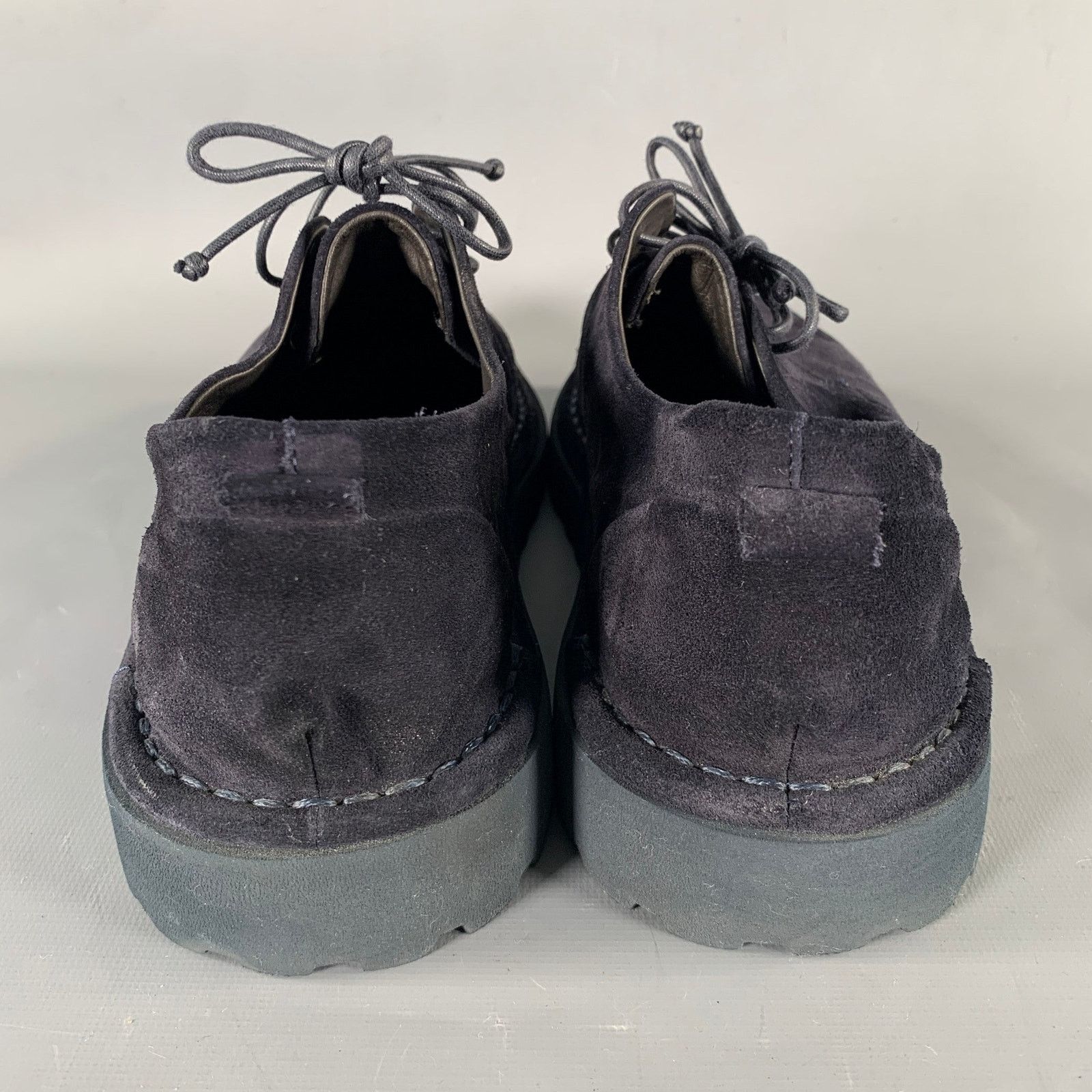 Marsell MARSELL Size 9 Navy Suede Lace Up Shoes Size US 9 / EU 42 - 3 Thumbnail