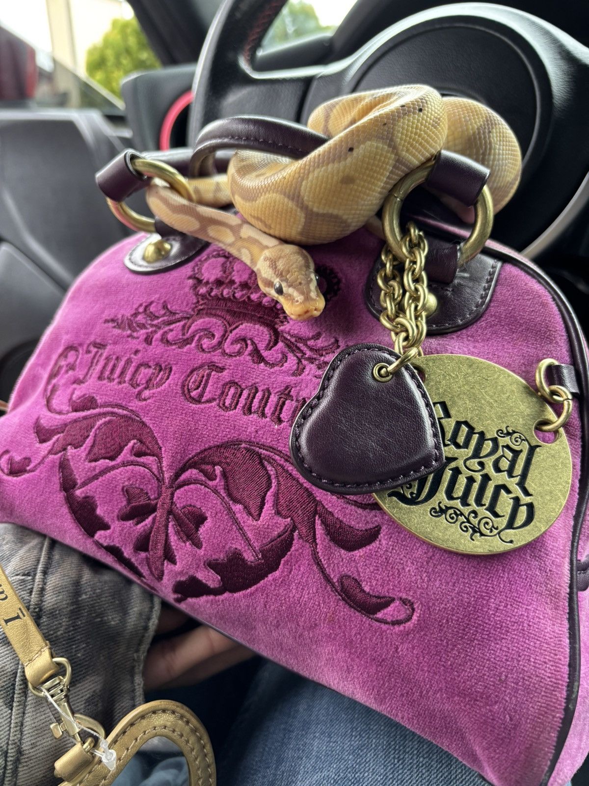 Juicy Couture 2000s bowler bag Size ONE SIZE - 2 Thumbnail
